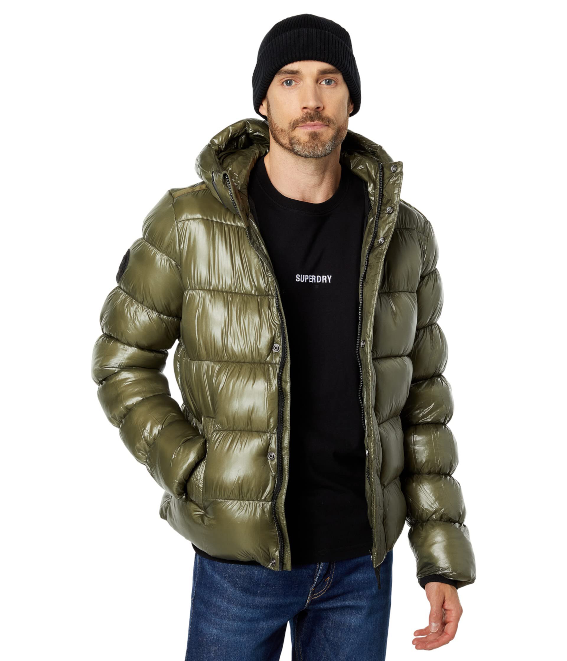 Пуффер Code Xpd Sports Luxe Superdry