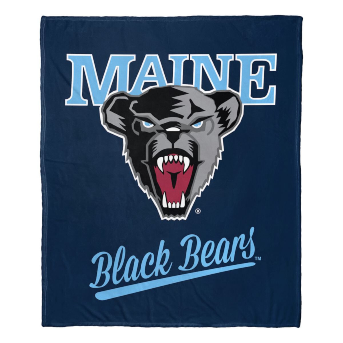 Шелковое плед для выпускников школы Northwest Maine Black Bears The Northwest