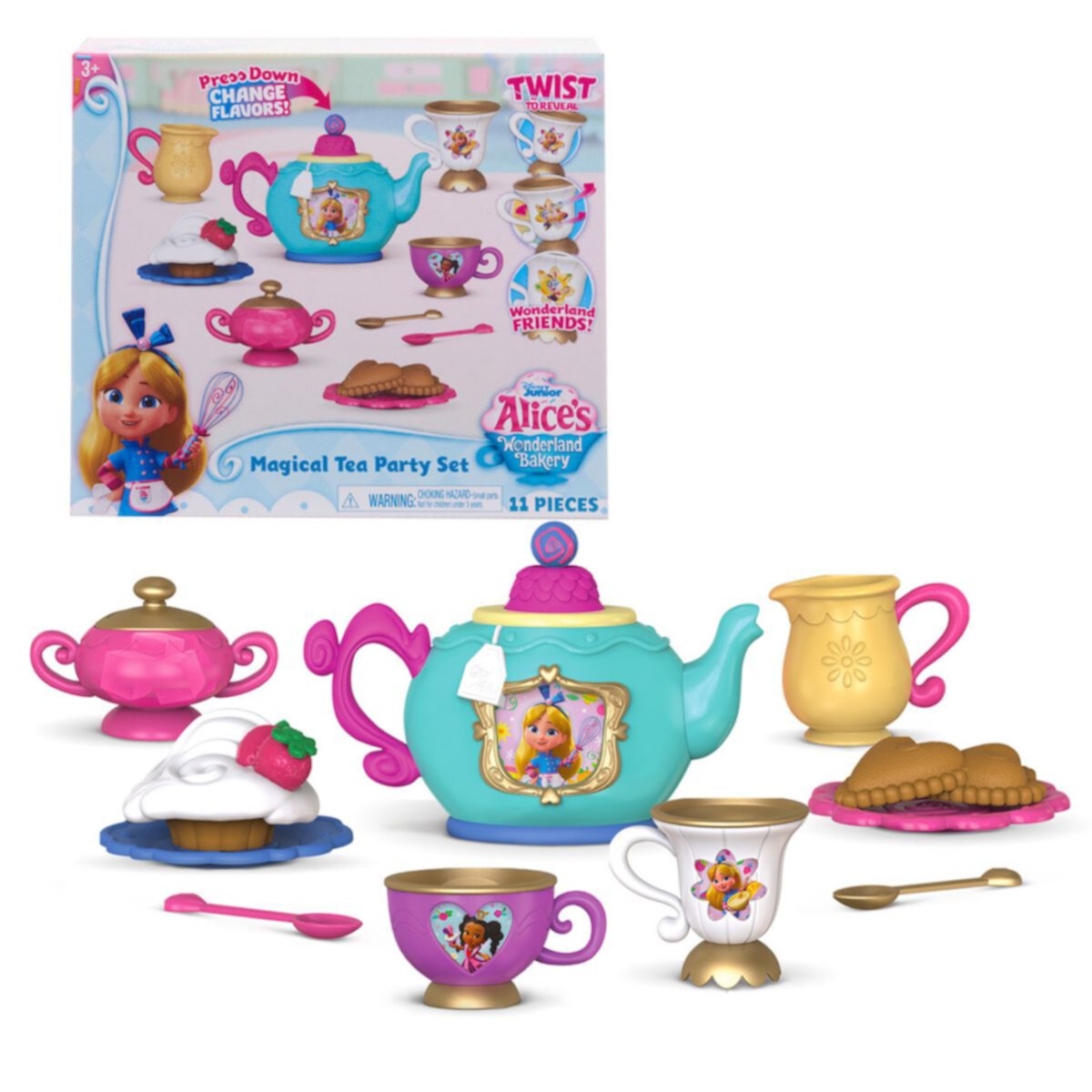 Disney Junior Alice's Wonderland Bakery Tea Party Set by Just Play Just Play