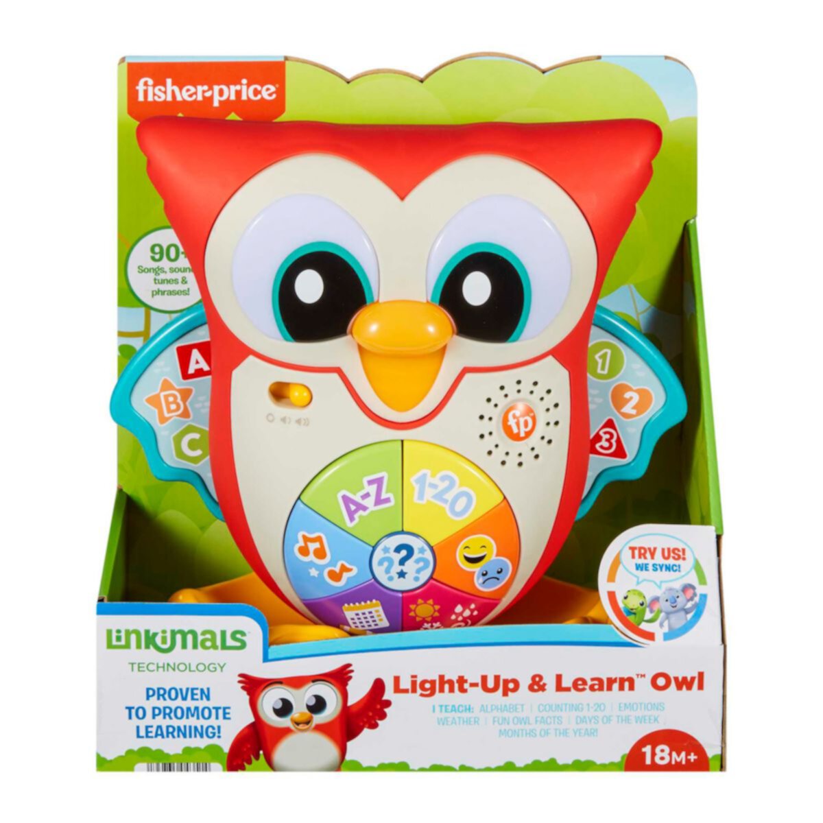 Baby Fisher-Price Linkimals Light-Up & Learn Owl Fisher-Price