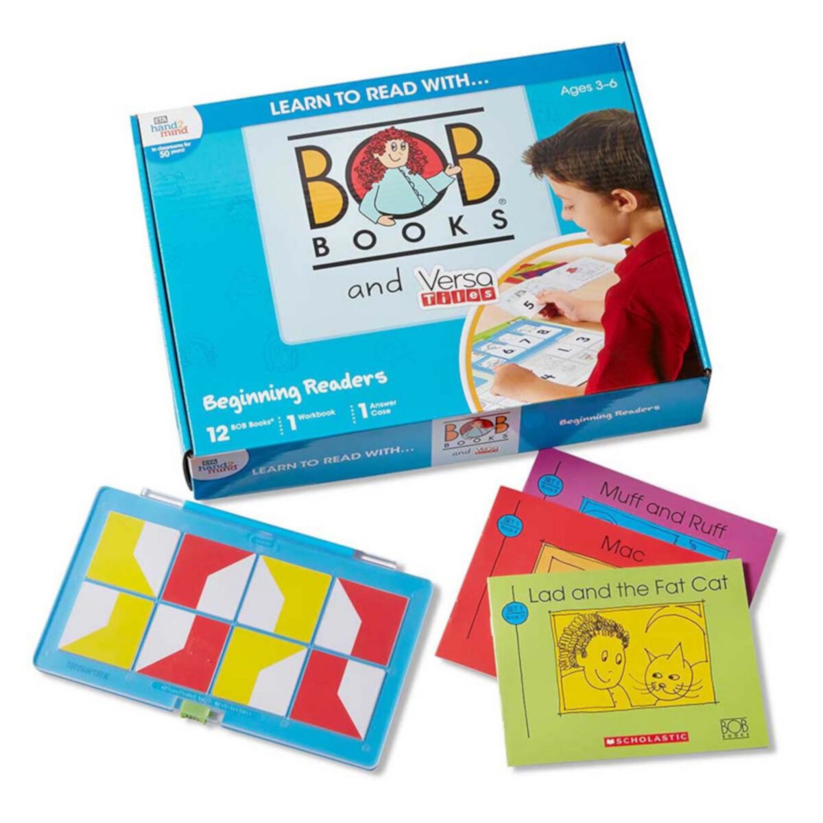 Головоломка hand2mind Learn to Read With… Bob Books and VersaTiles: Beginning Readers Hand2mind