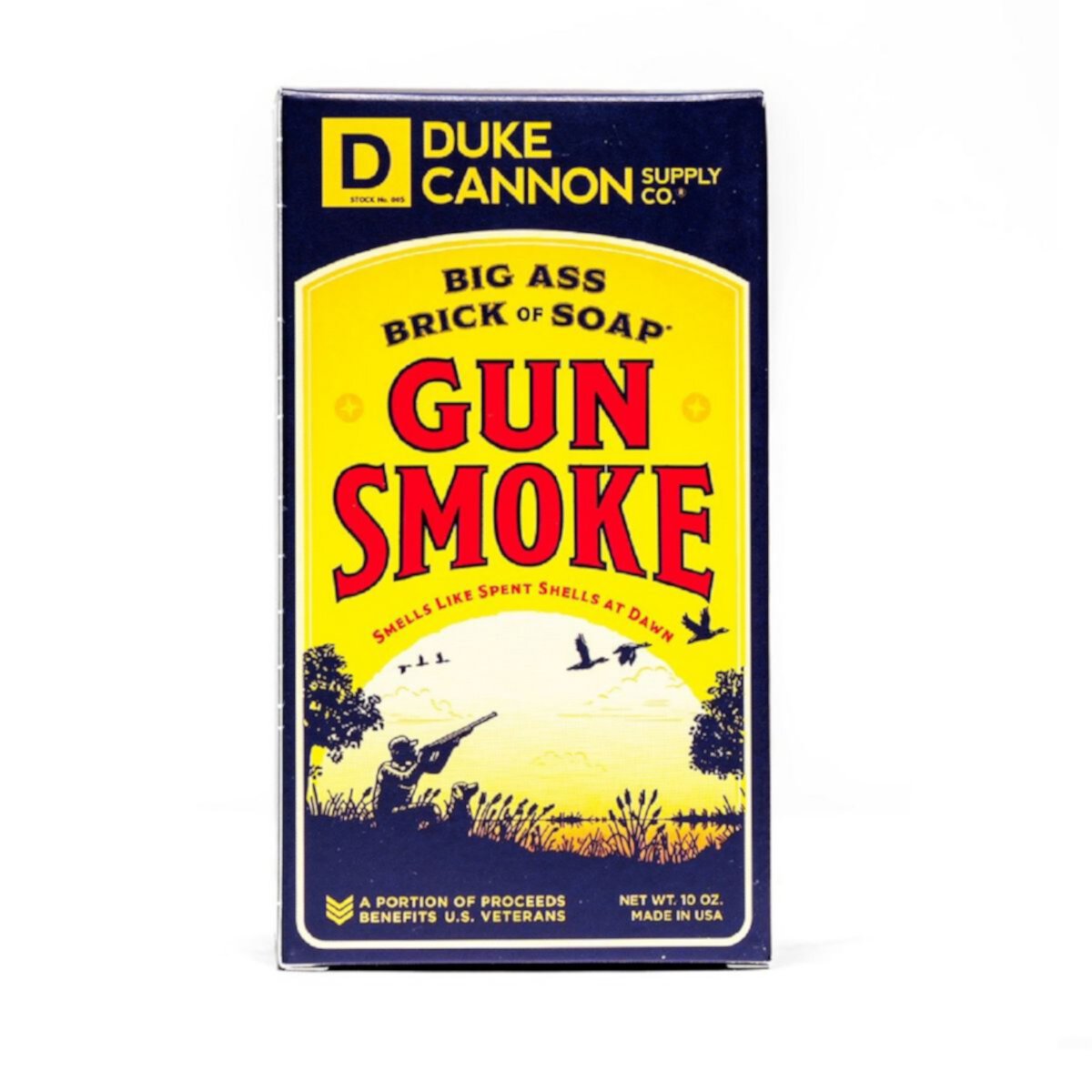 Duke Cannon Supply Co. Большой кусок мыла – дым от пистолета DUKE CANNON
