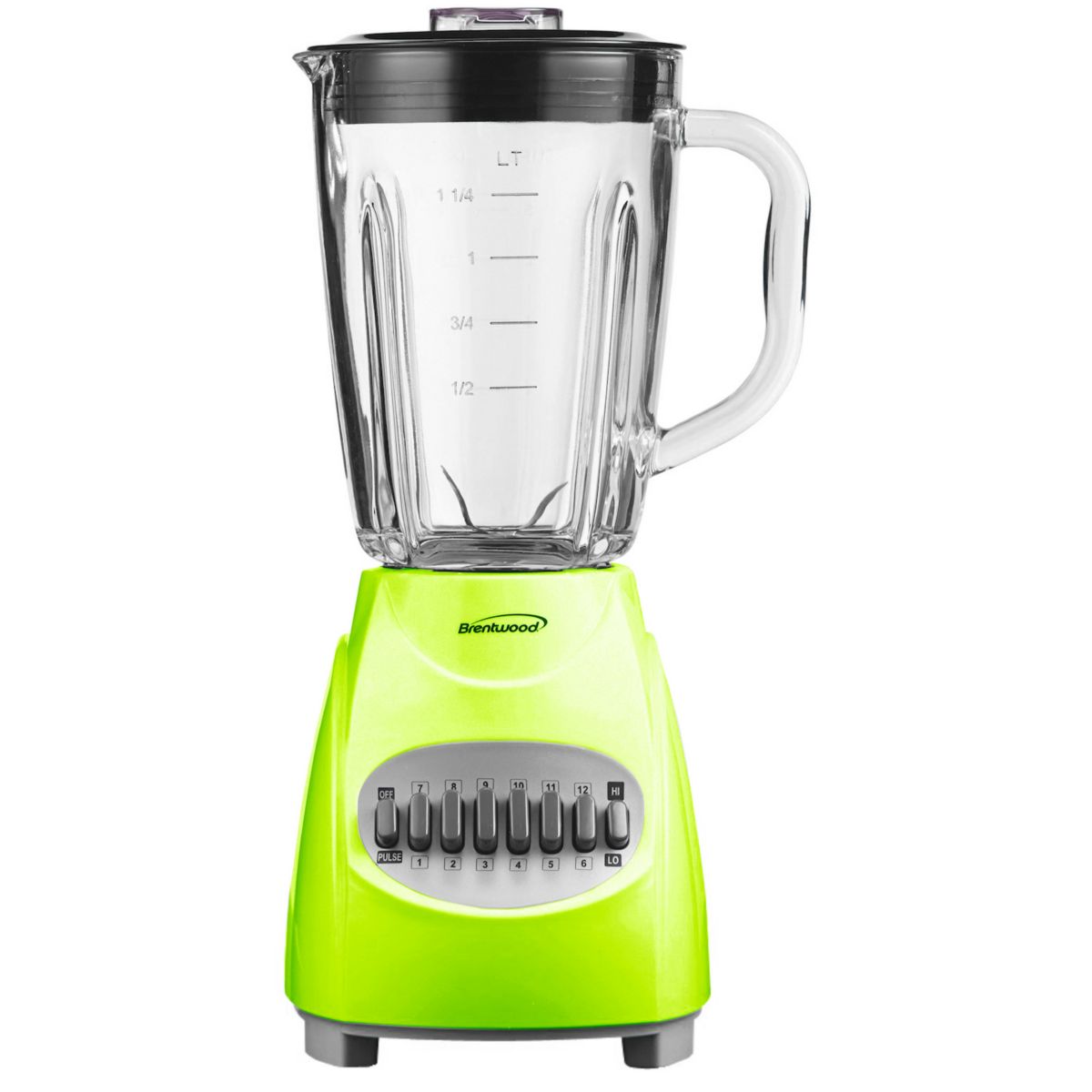 Brentwood 12-Speed Blender with Plastic Jar in Green Brentwood