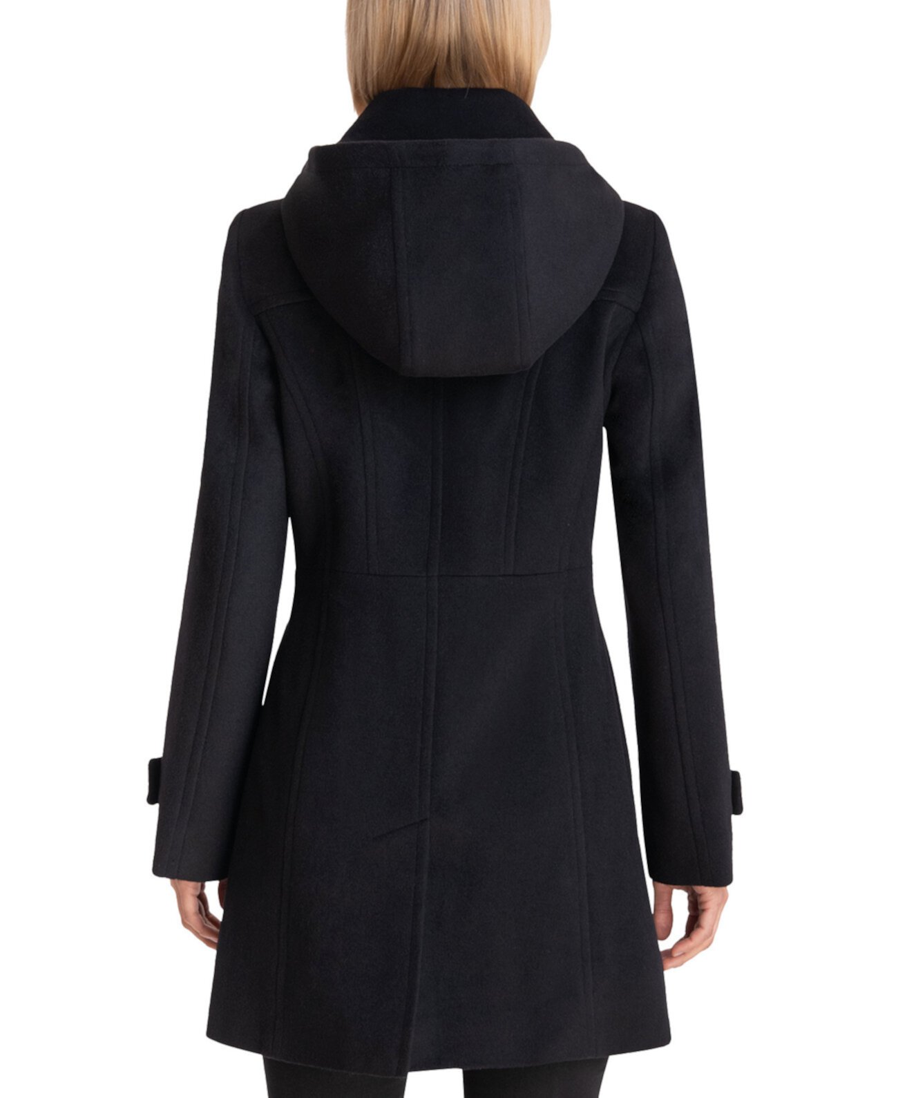 Женское миниатюрное пальто с капюшоном и воротником-стойкой, созданное для Macy's Michael Kors