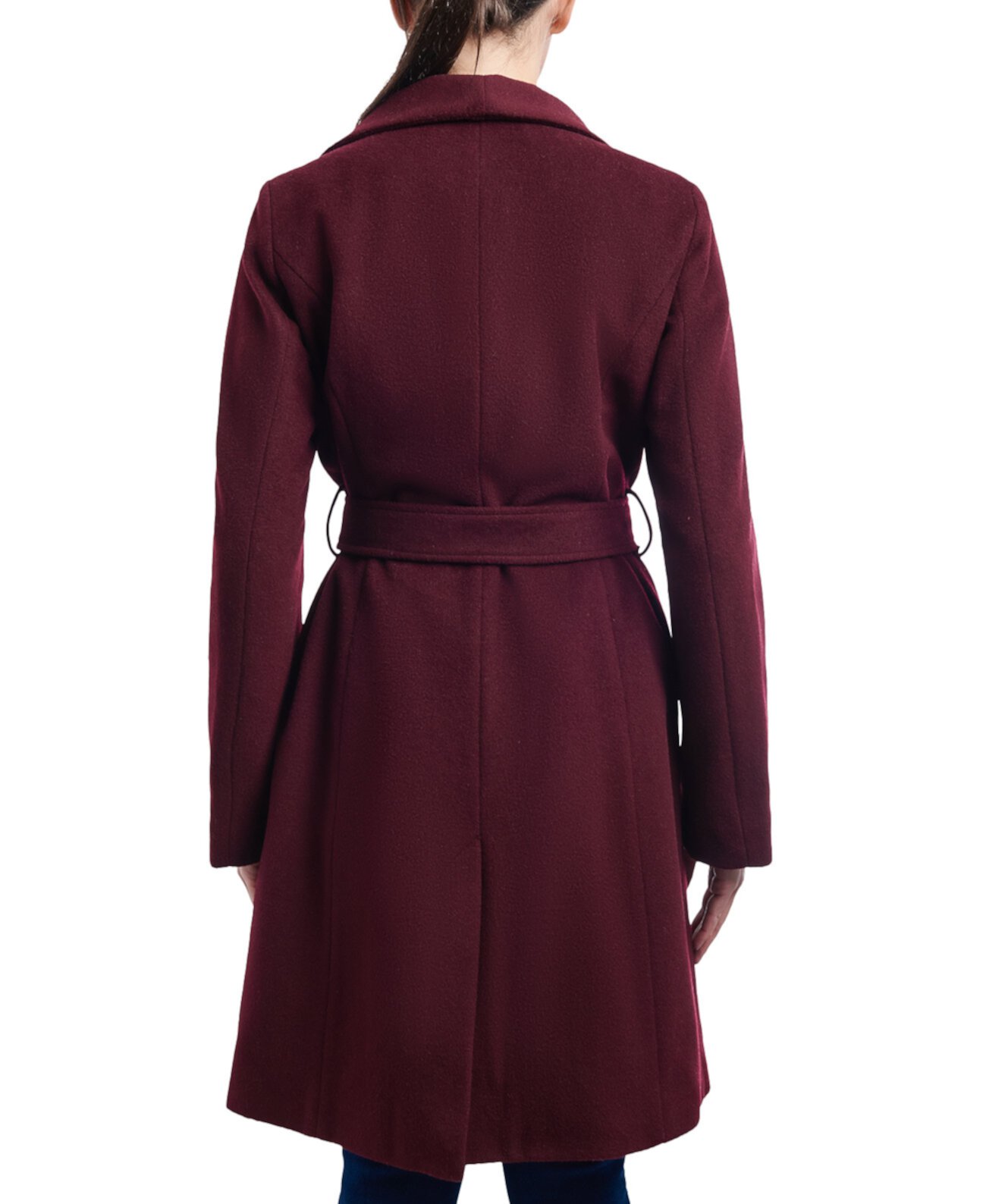 Женское асимметричное пальто с запахом и поясом, созданное для Macy's Michael Kors