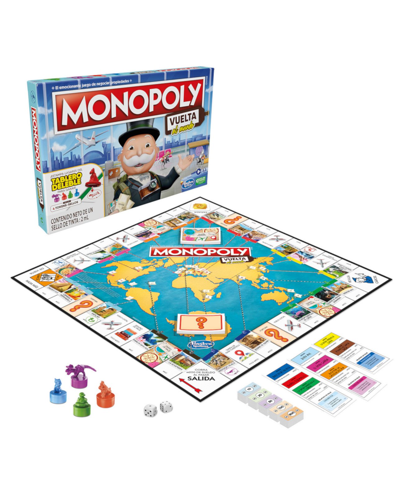 Настольная игра «Путешествие по миру» Monopoly