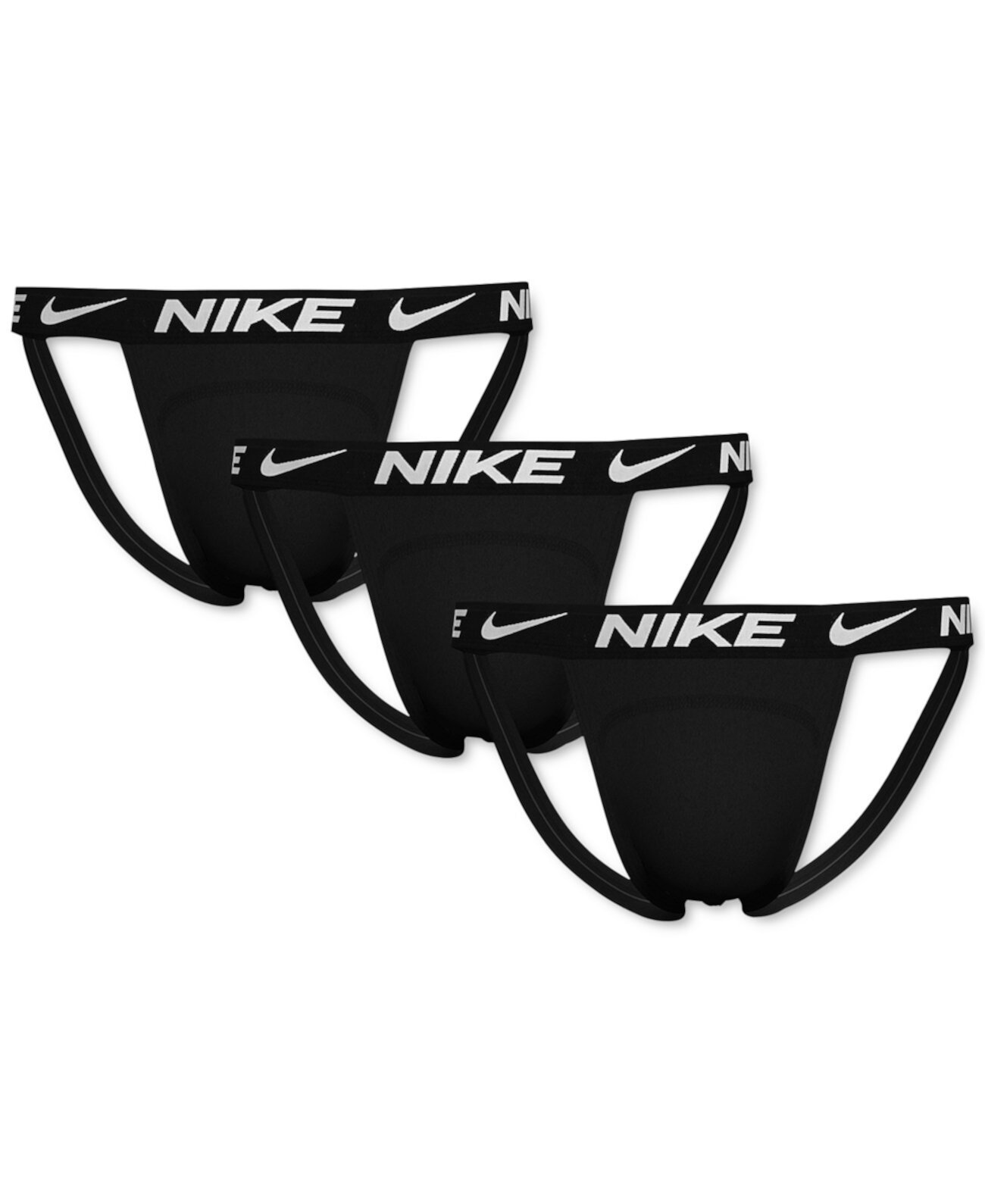 Мужские ремни Essential Dri-FIT Micro Jock из 3 комплектов Nike