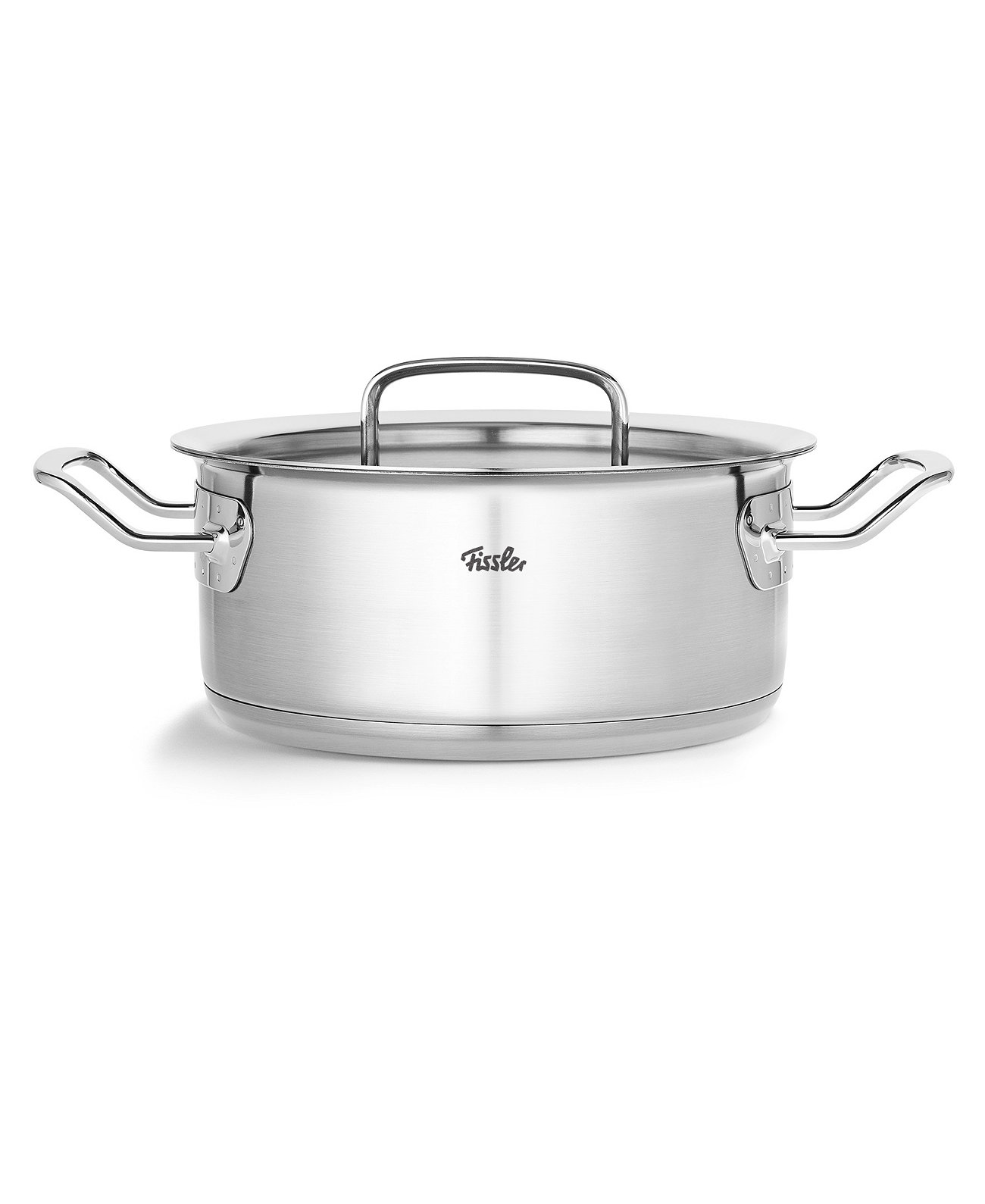 Original-Profi Collection Нержавеющая сталь 2,7-квартовая жаровня с крышкой Fissler