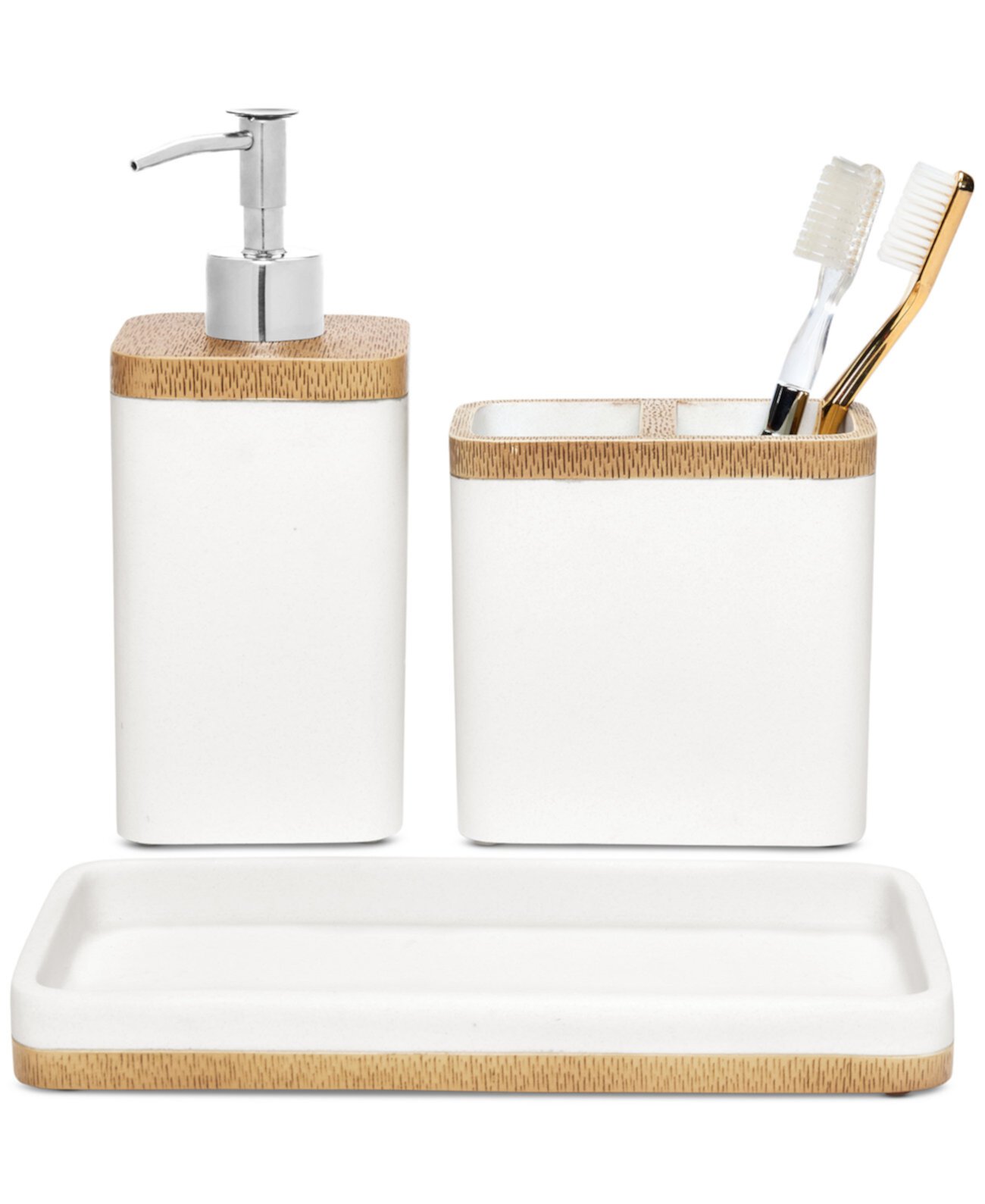 3 Piece Bath Set, Created for Macy's Hotel Collection