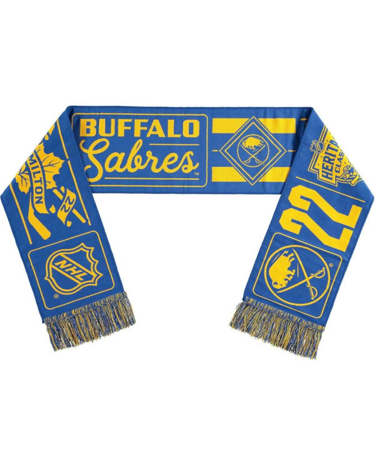 Men's and Women's Royal Buffalo Sabres Event Scarf Ruffneck Scarves