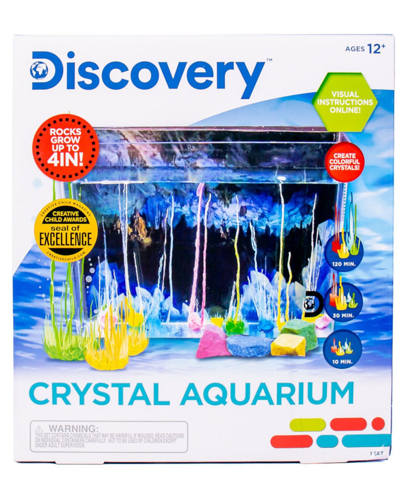 Хрустальный аквариум, набор из 7 предметов Discovery