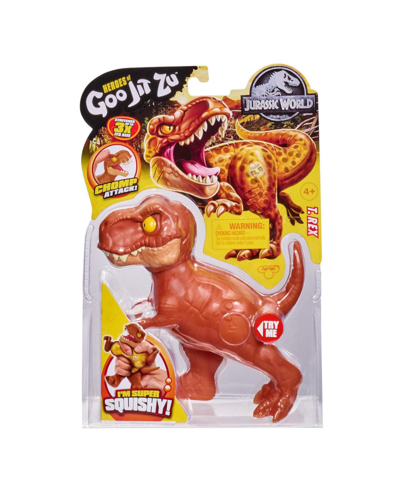 Jurassic World Dino Hero Series 2 Toy-Chomp Attack T-Rex Heroes of Goo Jit Zu