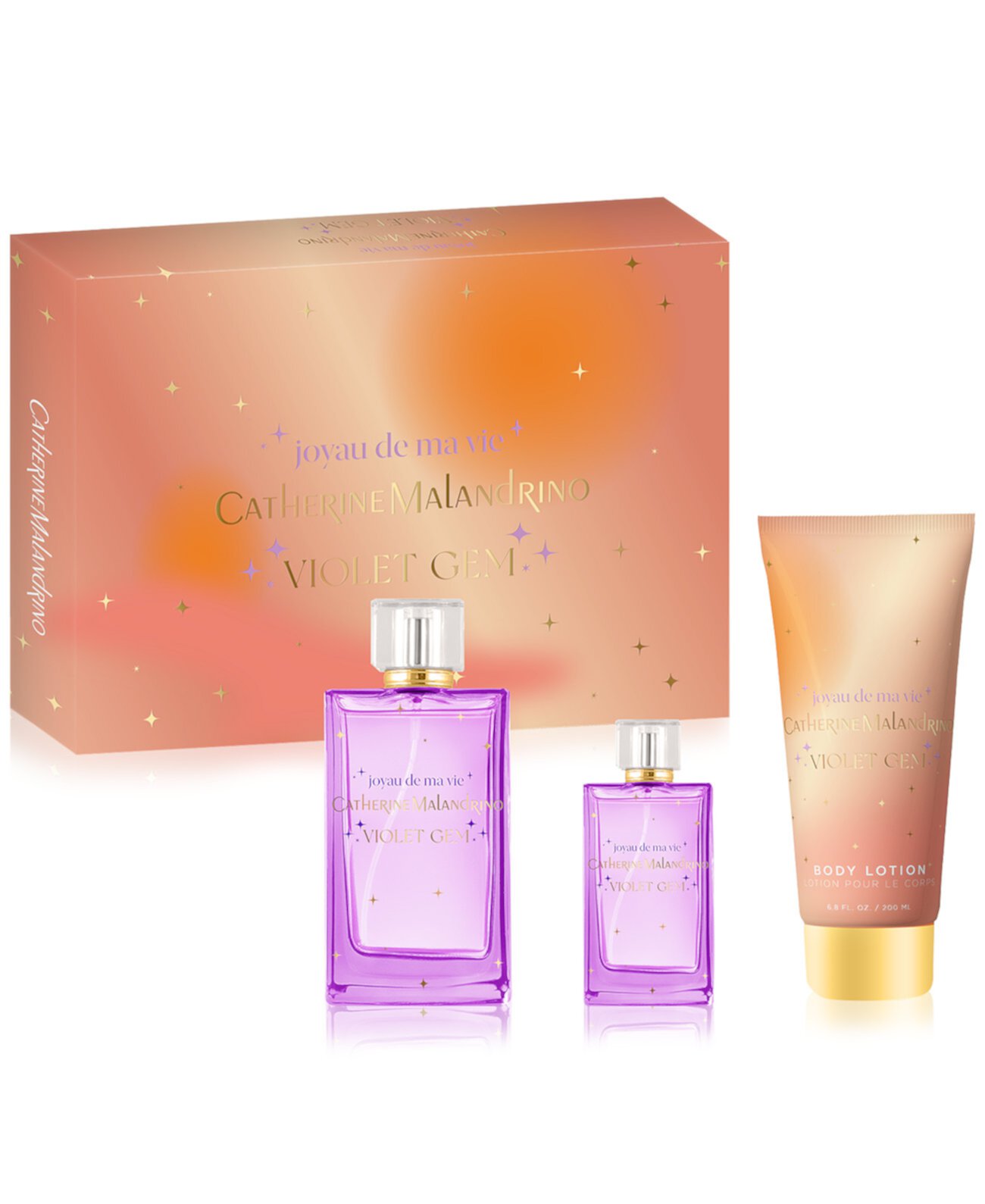 3-Pc. Violet Gem Gift Set Catherine Malandrino