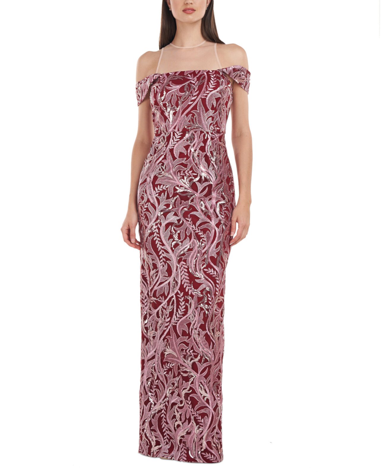 Женское платье-футляр Cora с вышивкой JS Collections