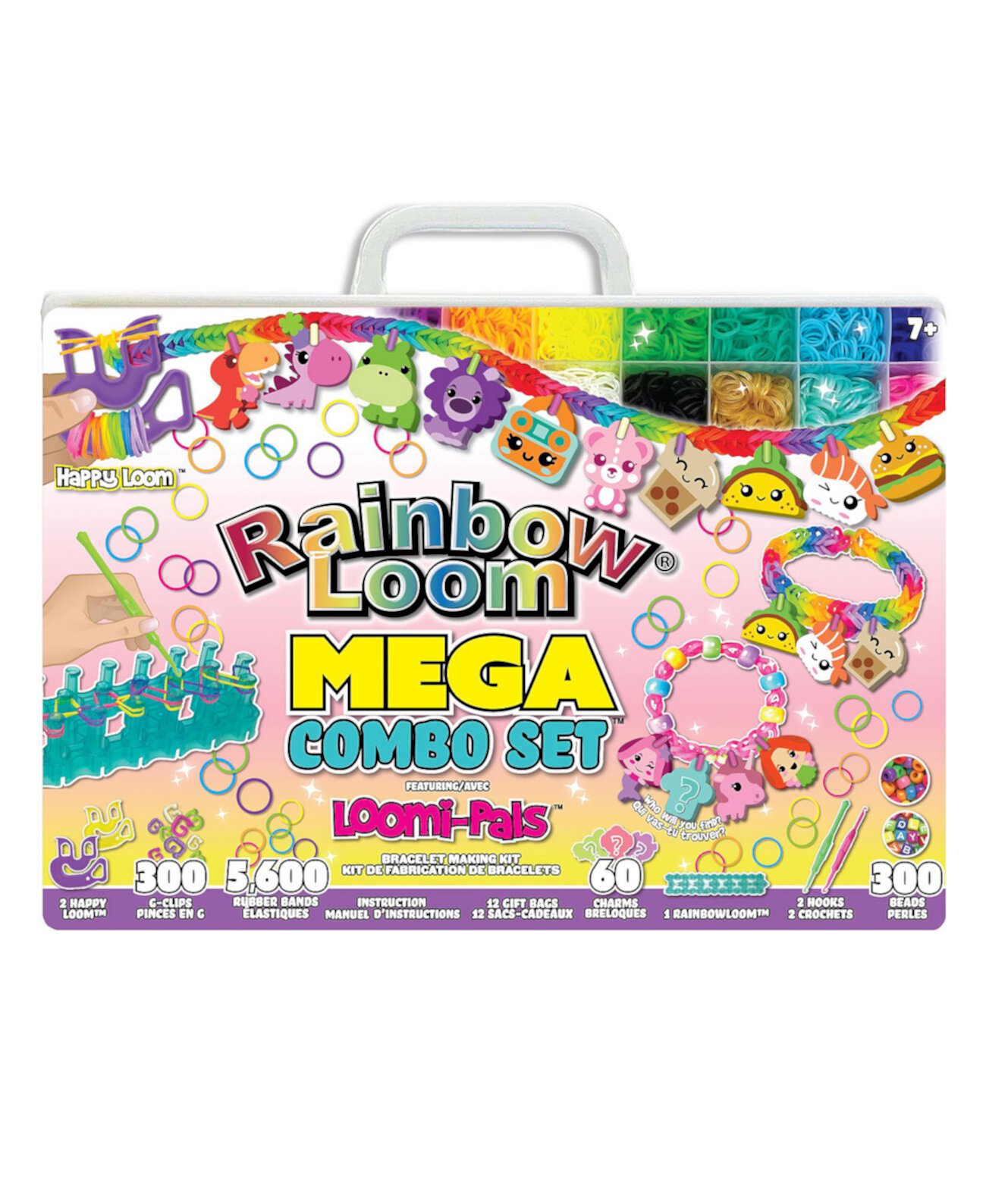 Мегакомбо-набор Loomipal by Choon's Design, 5664 предмета Rainbow Loom