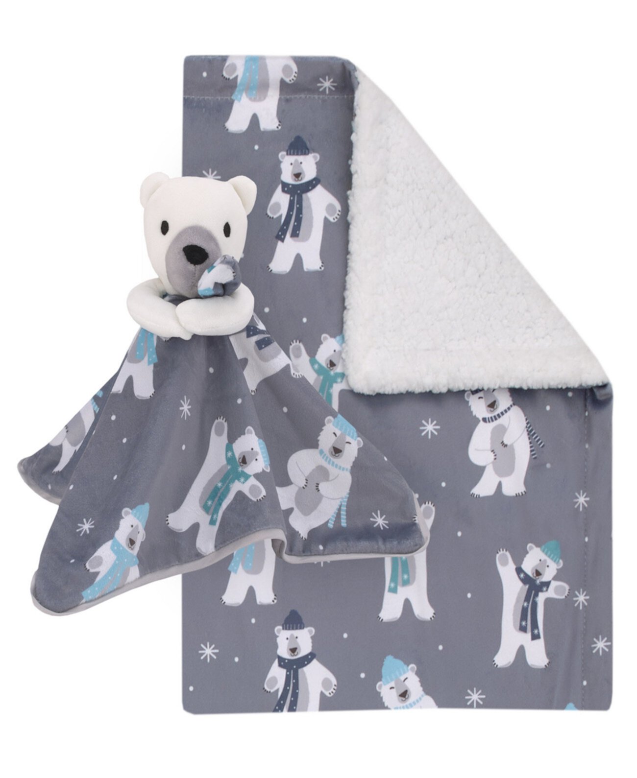 Детское одеяло и защитное одеяло Polar Bear, 2 предмета NoJo