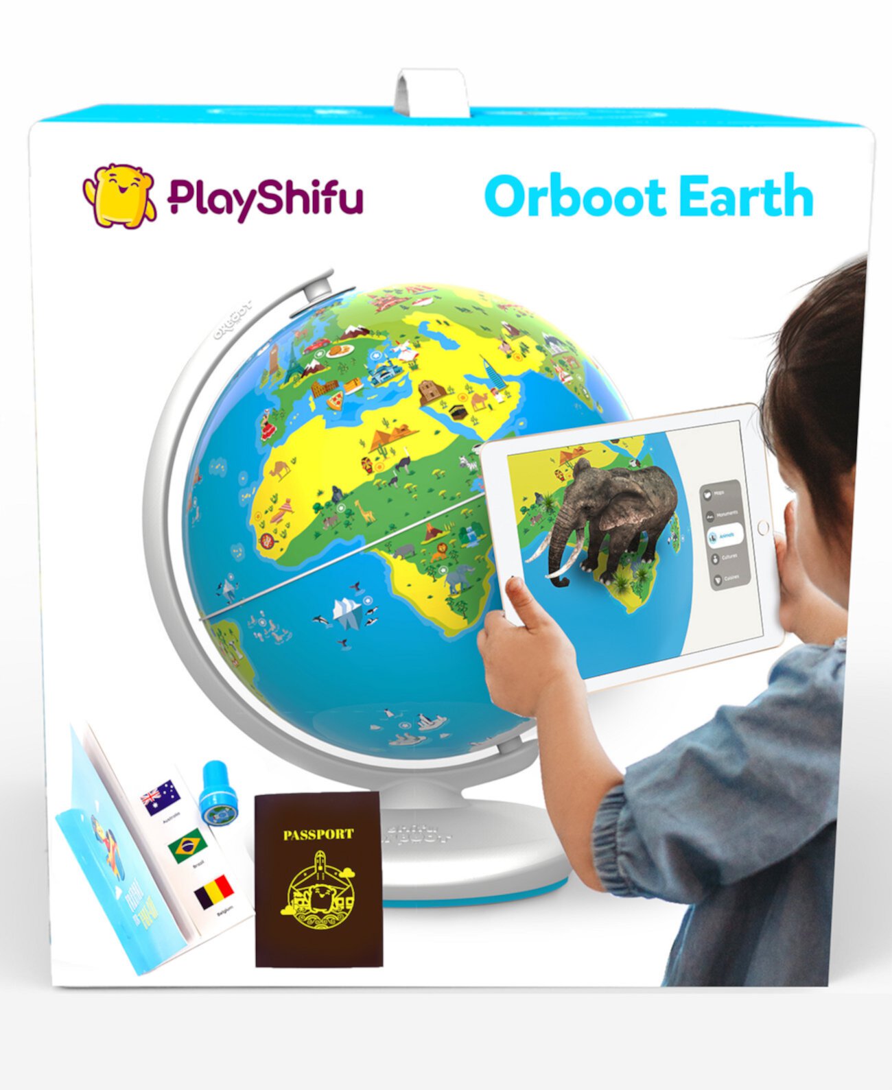 Набор образовательных интерактивных глобусов Orboot Earth, 5 предметов PlayShifu