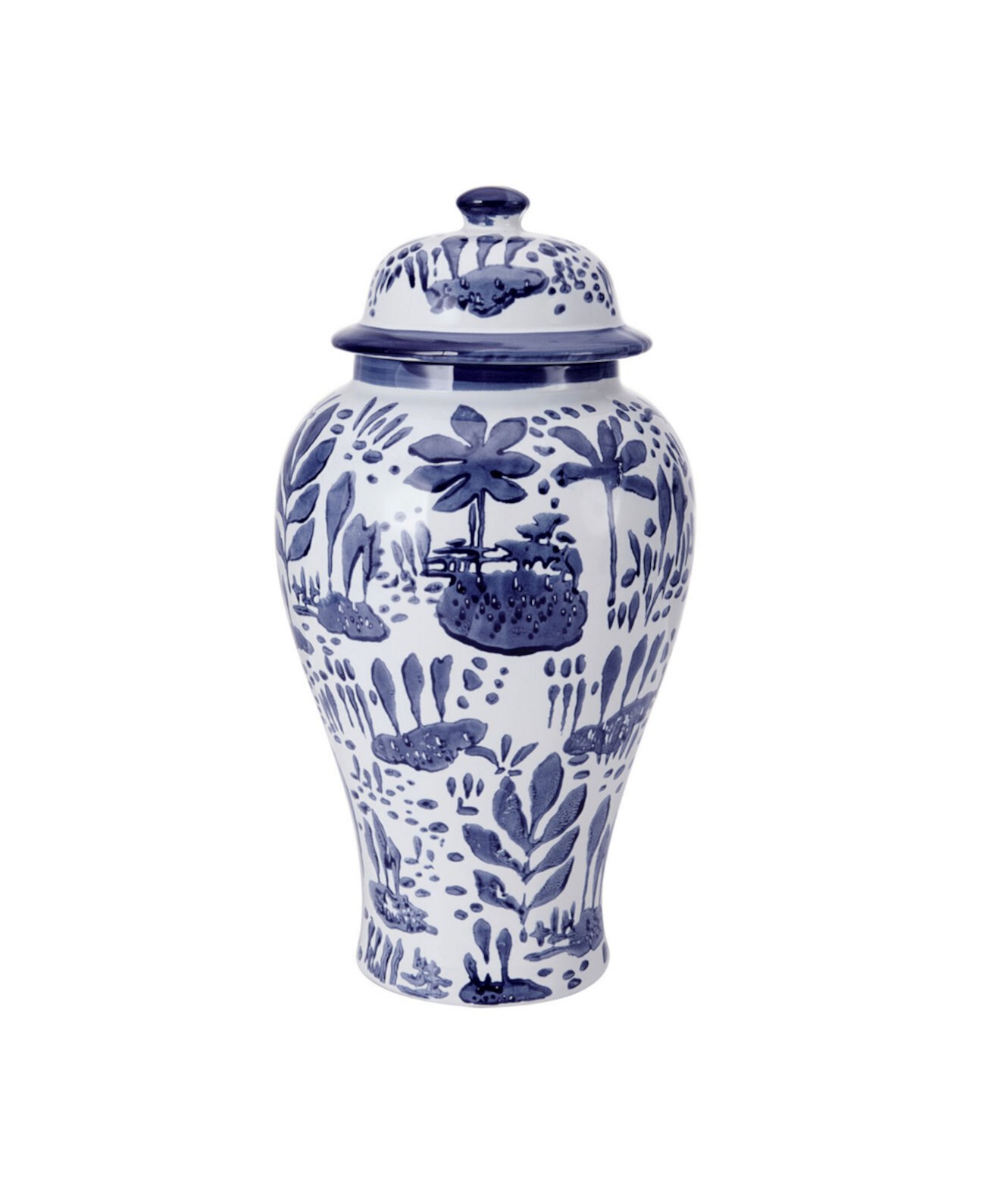 Landscape Ceramic Canister with Lid MIKASA