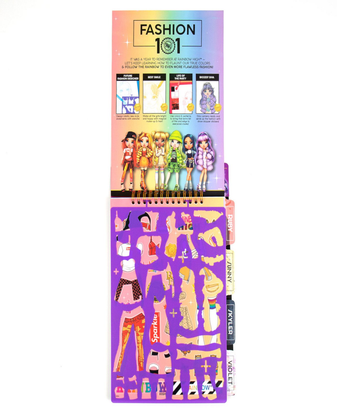 Игровой набор Fashion Sketchbook Rainbow High
