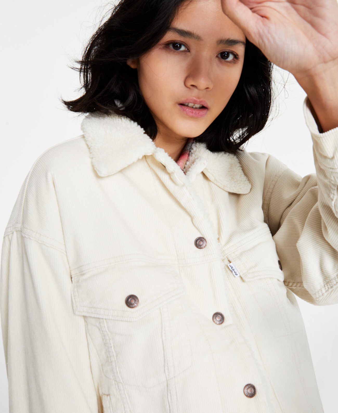 Женская куртка в стиле 90-х с подкладкой из шерпы от Levi's® Levi's®