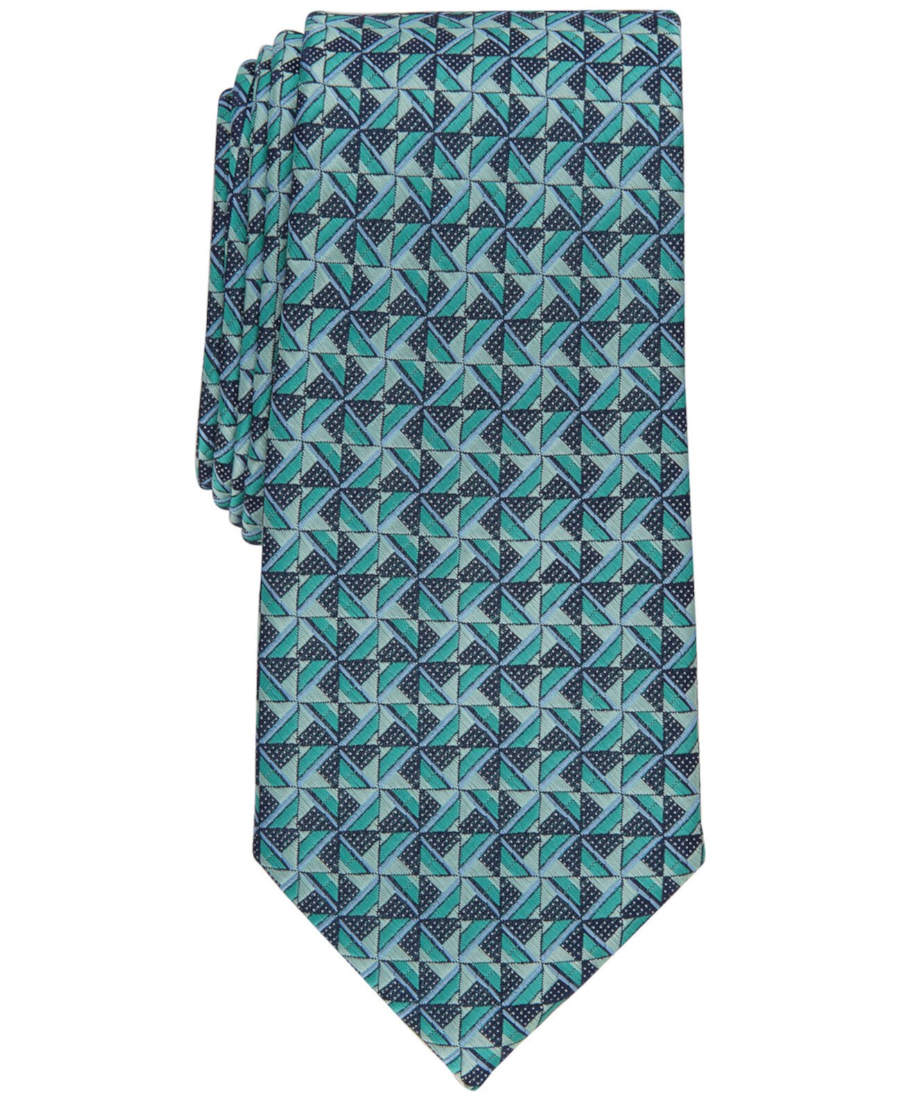 Мужской галстук Levant Classic с геометрическим рисунком Perry Ellis