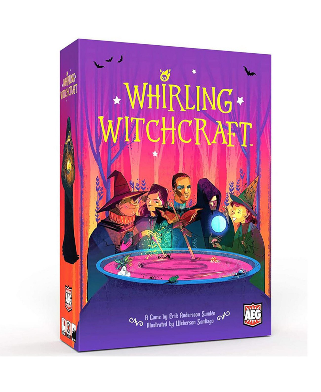 Волшебная настольная игра Whirling Witchcraft AEG Alderac Entertainment Group