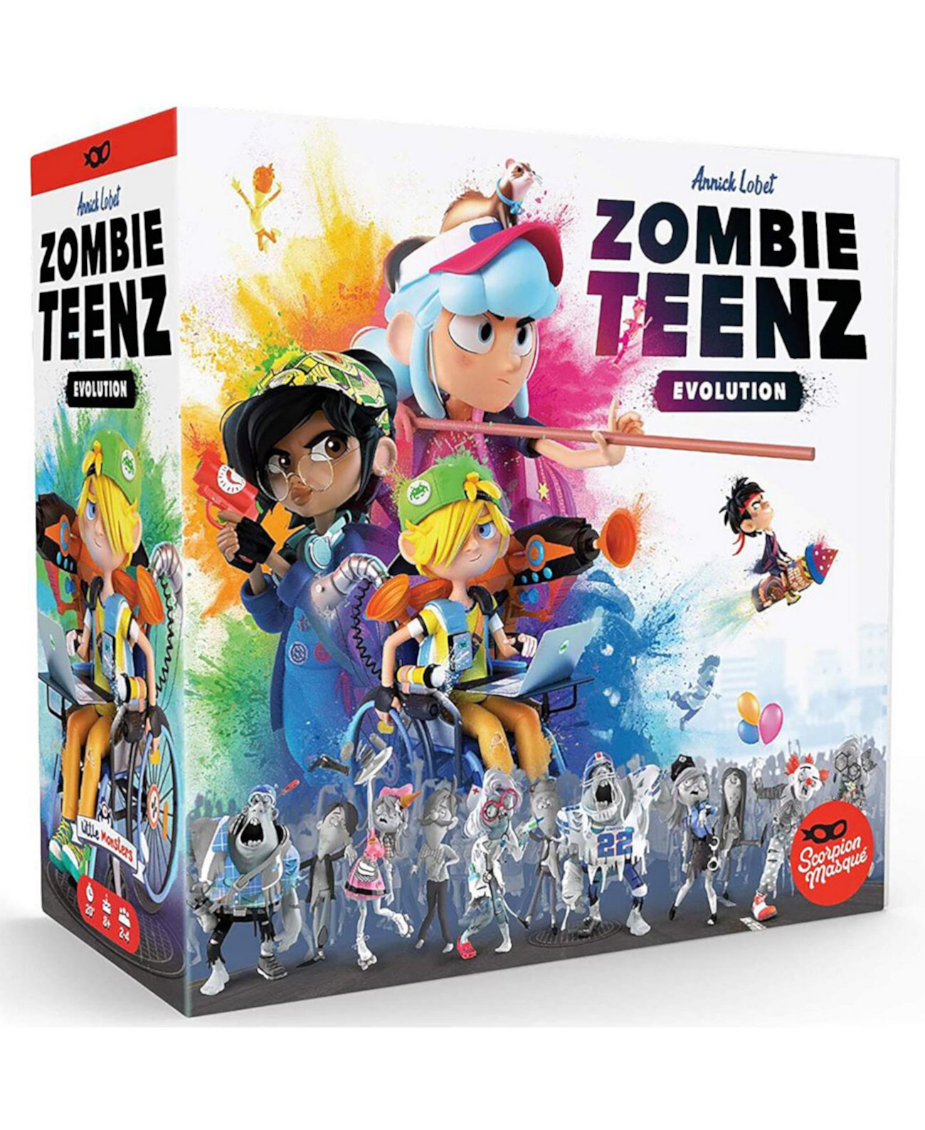 Настольная игра Zombie Teenz Evolution IELLO