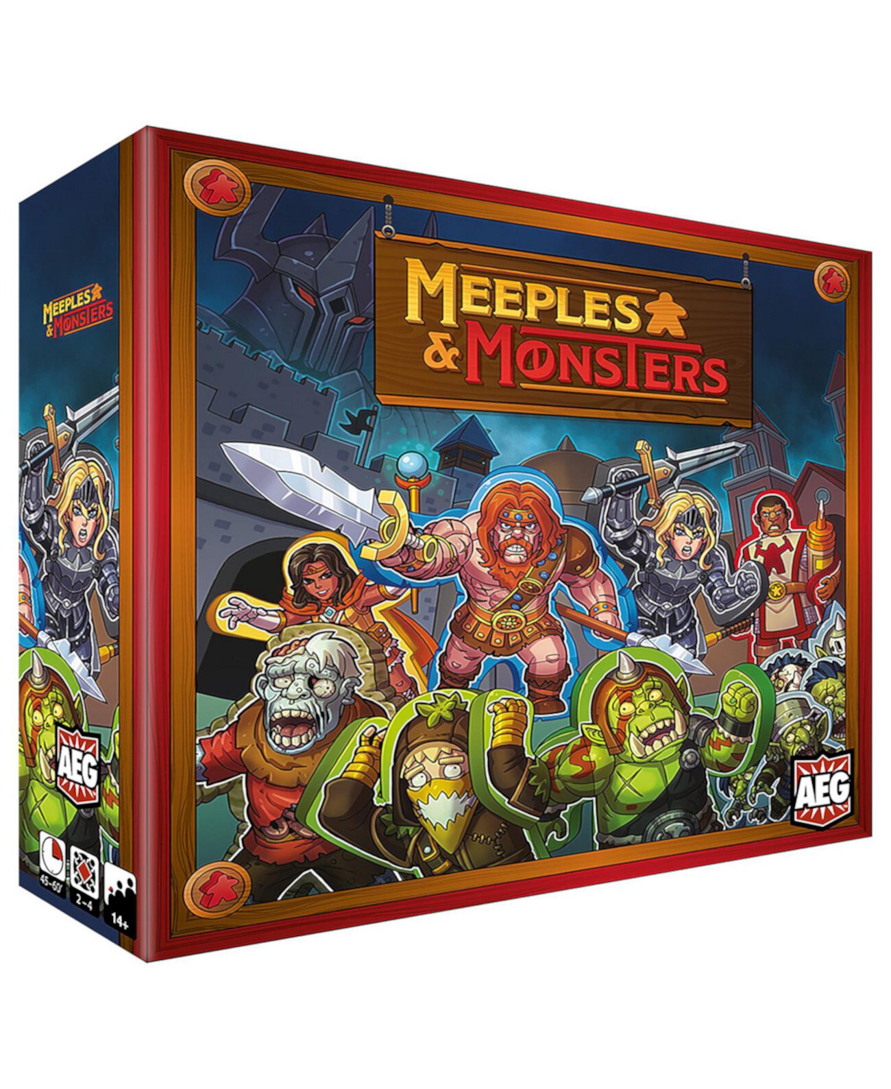 Средневековая фэнтезийная настольная игра AEG Meeples Monsters Alderac Entertainment Group
