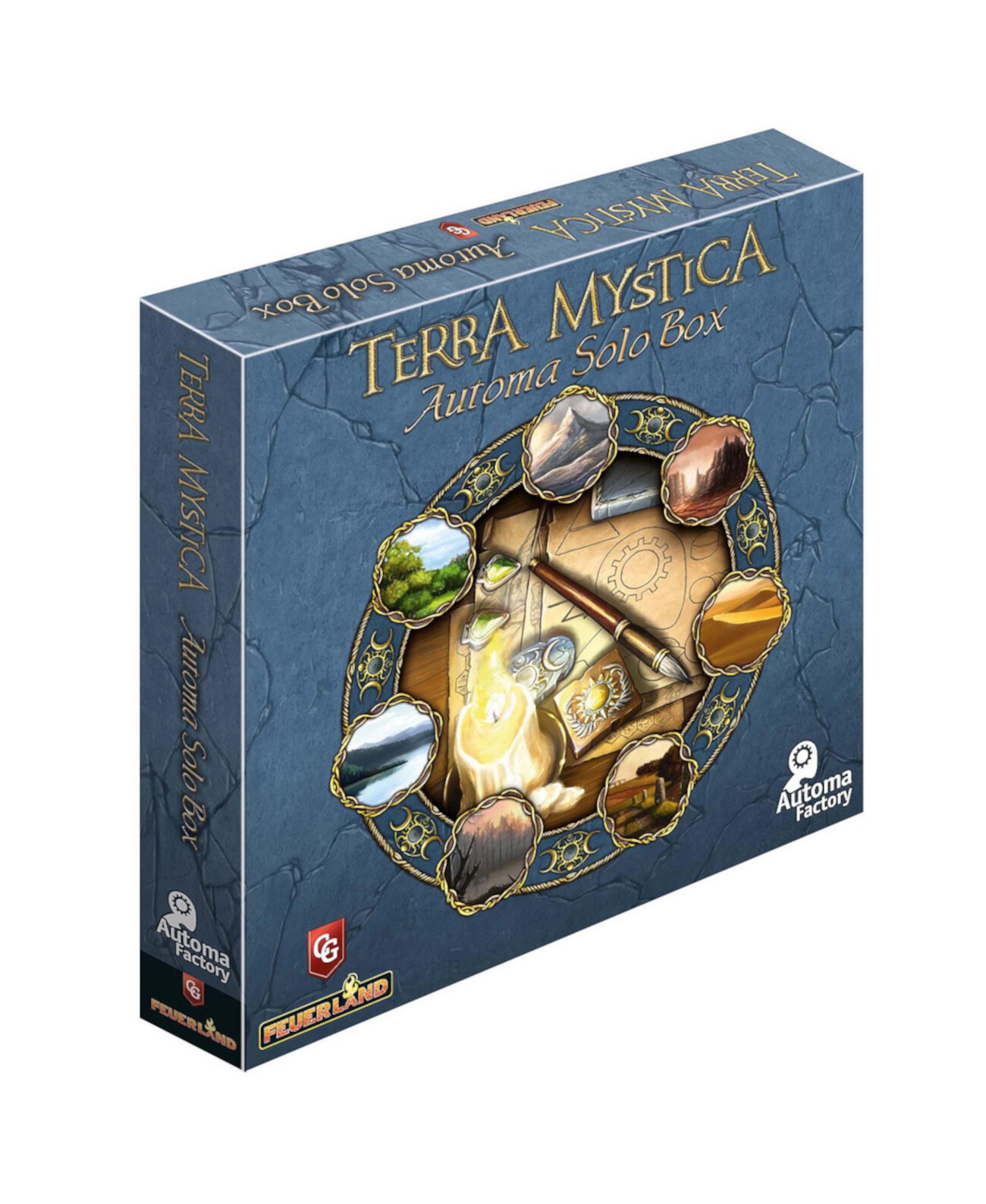 Расширение одиночного ящика Terra Mystica Automa для Terra Mystica Capstone Games