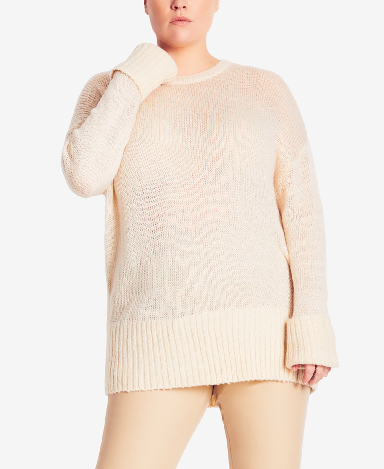 Модный джемпер большого размера Scarlett Sweater City Chic