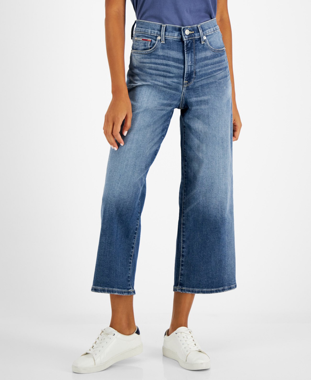 Женские широкие джинсы с высокой посадкой Tommy Jeans