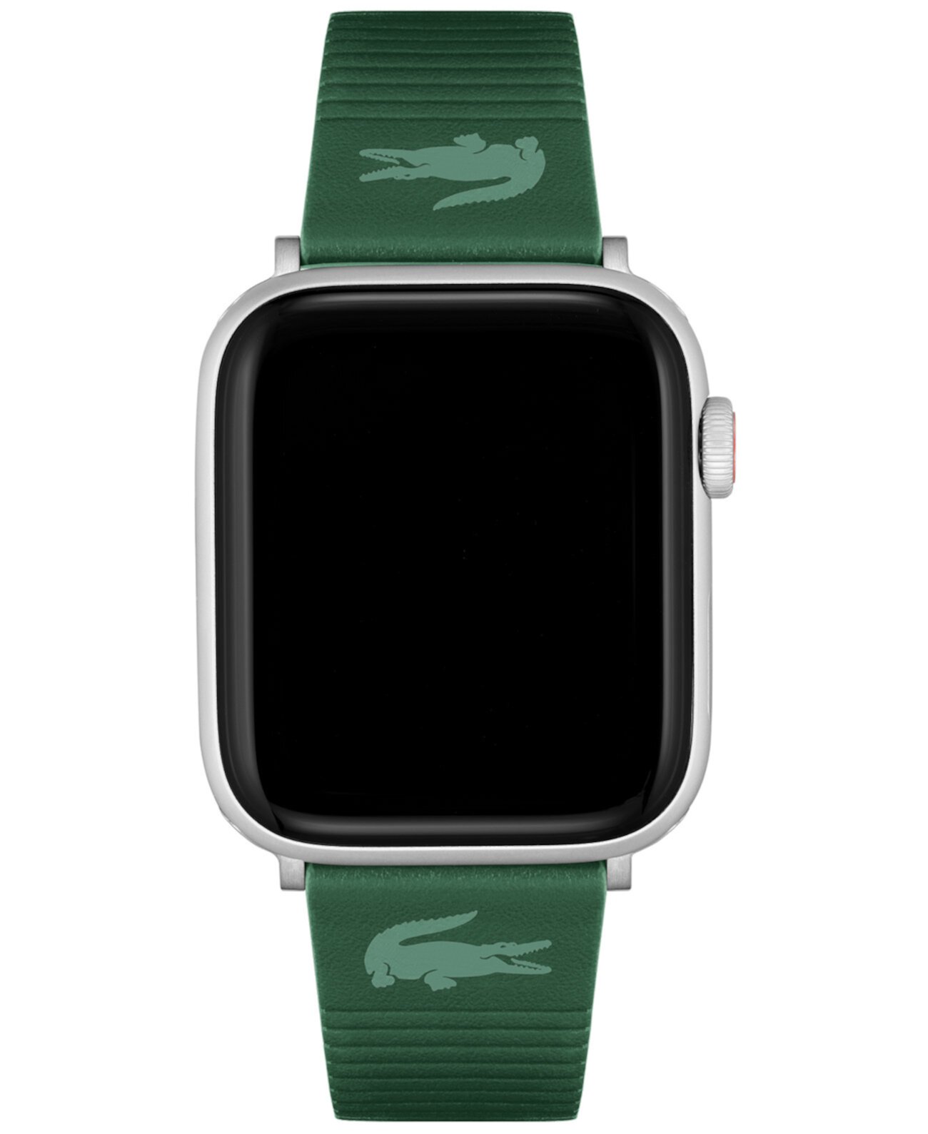 Полосатый зеленый кожаный ремешок для Apple Watch® 38 мм/40 мм Lacoste