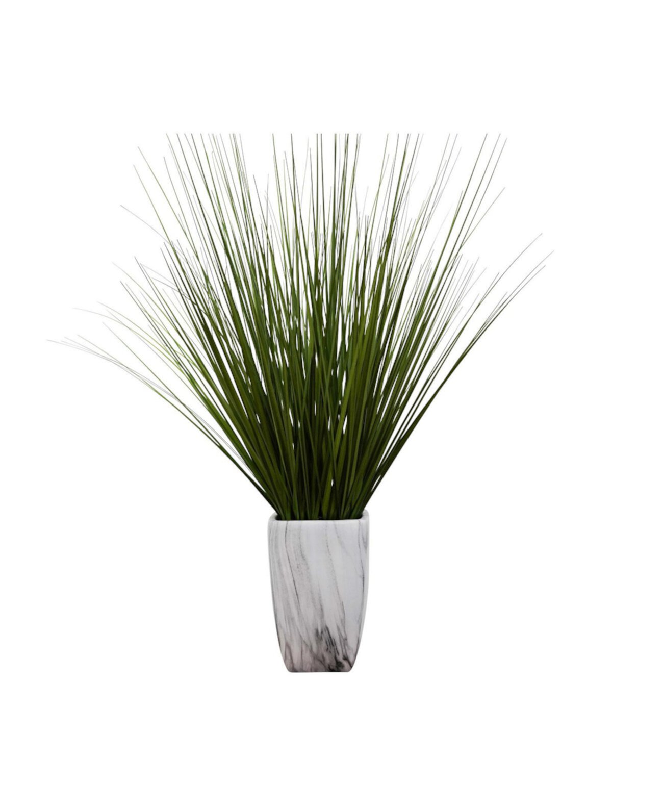 Tabletop Artificial Foliage in Marble Ceramic Pot, 32" Nature's Elements