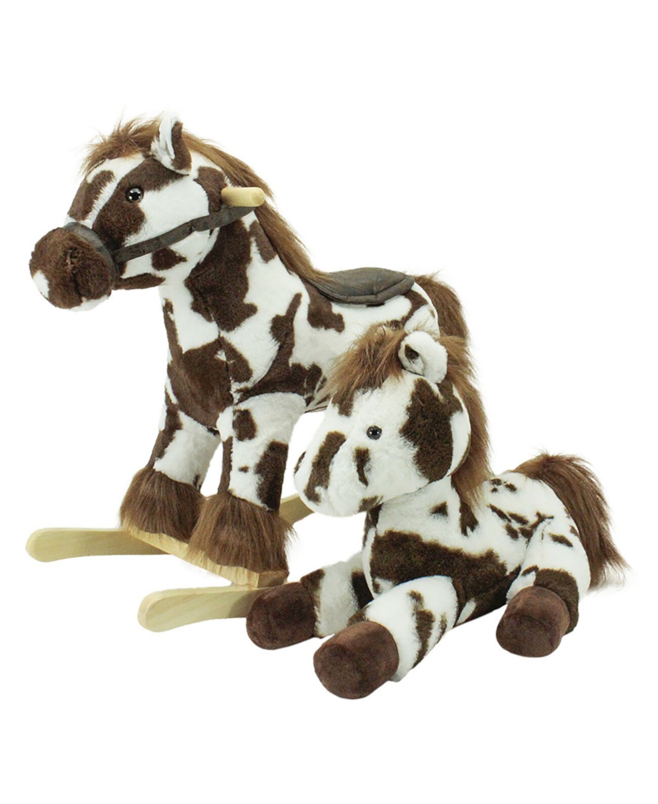 Набор из 2 предметов Darling Duos, плюшевая лошадь Joyride, персонаж-рокер SOFT LANDING