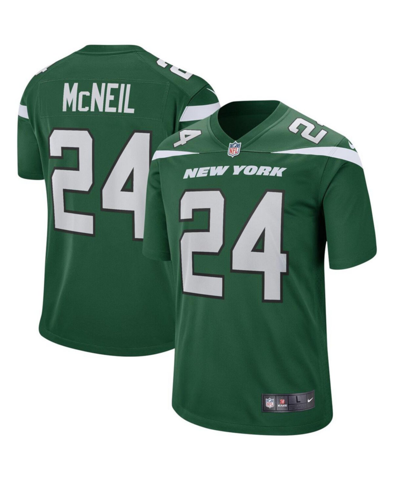 Мужское Джерси Nike Freeman McNeil Gotham Green New York Jets Nike