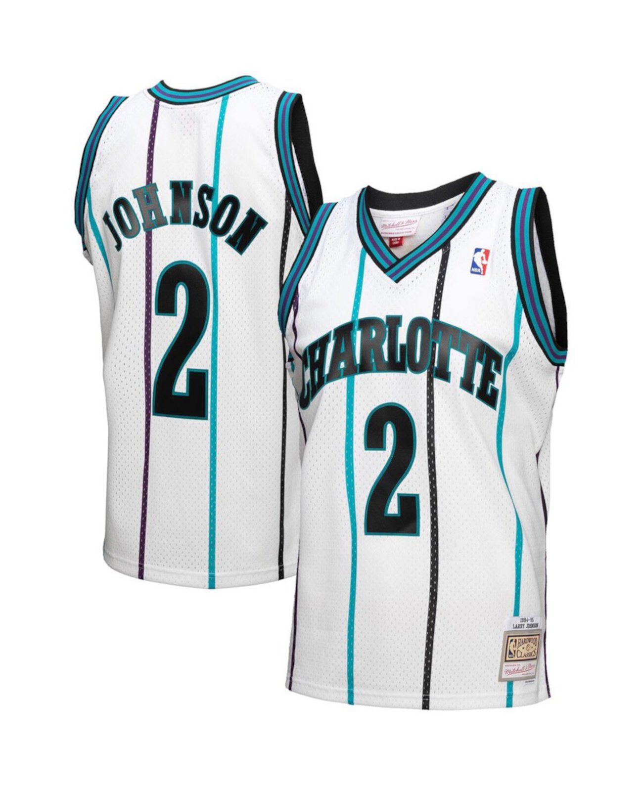 White johnson. Джерси Шарлотт Хорнетс. Ларри Джонсон. Charlotte Hornets одежда. Футболка Ларри Джонсона.