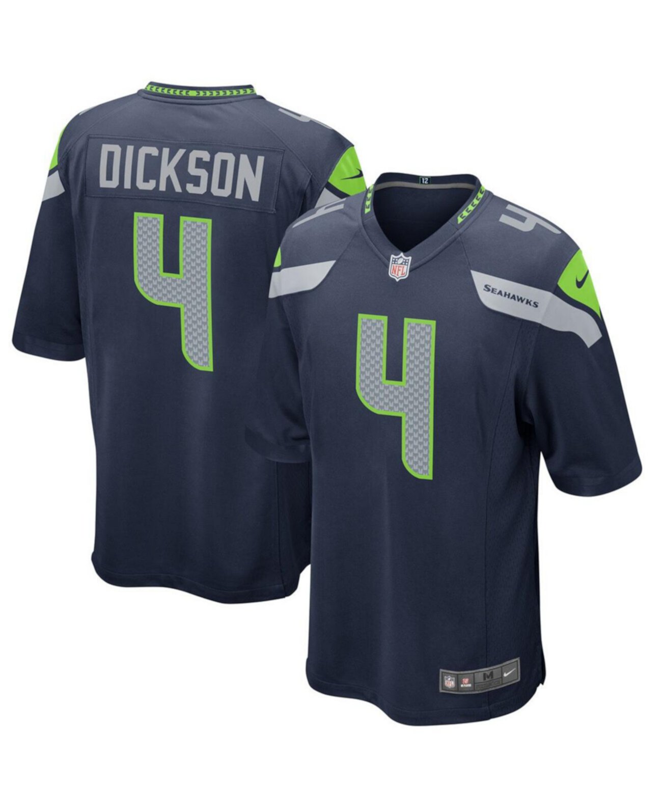 Мужское Джерси Nike Michael Dickson College Navy Seattle Seahawks Nike