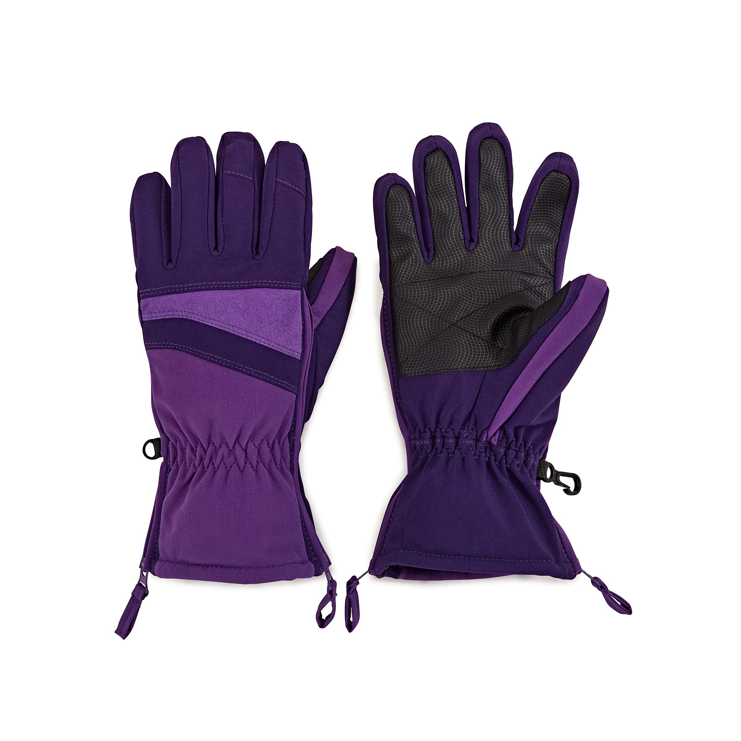 Зимние перчатки Alyssa с двойной молнией (для малышей/маленьких детей/больших детей) ZipGlove
