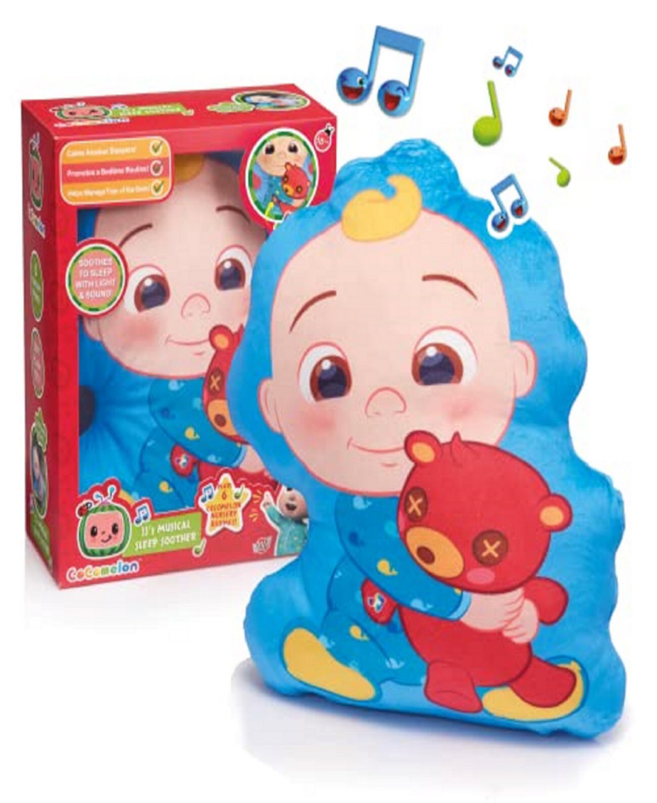 Музыкальная игрушка-пустышка для сна Cocomelon Jjs WOW! Stuff
