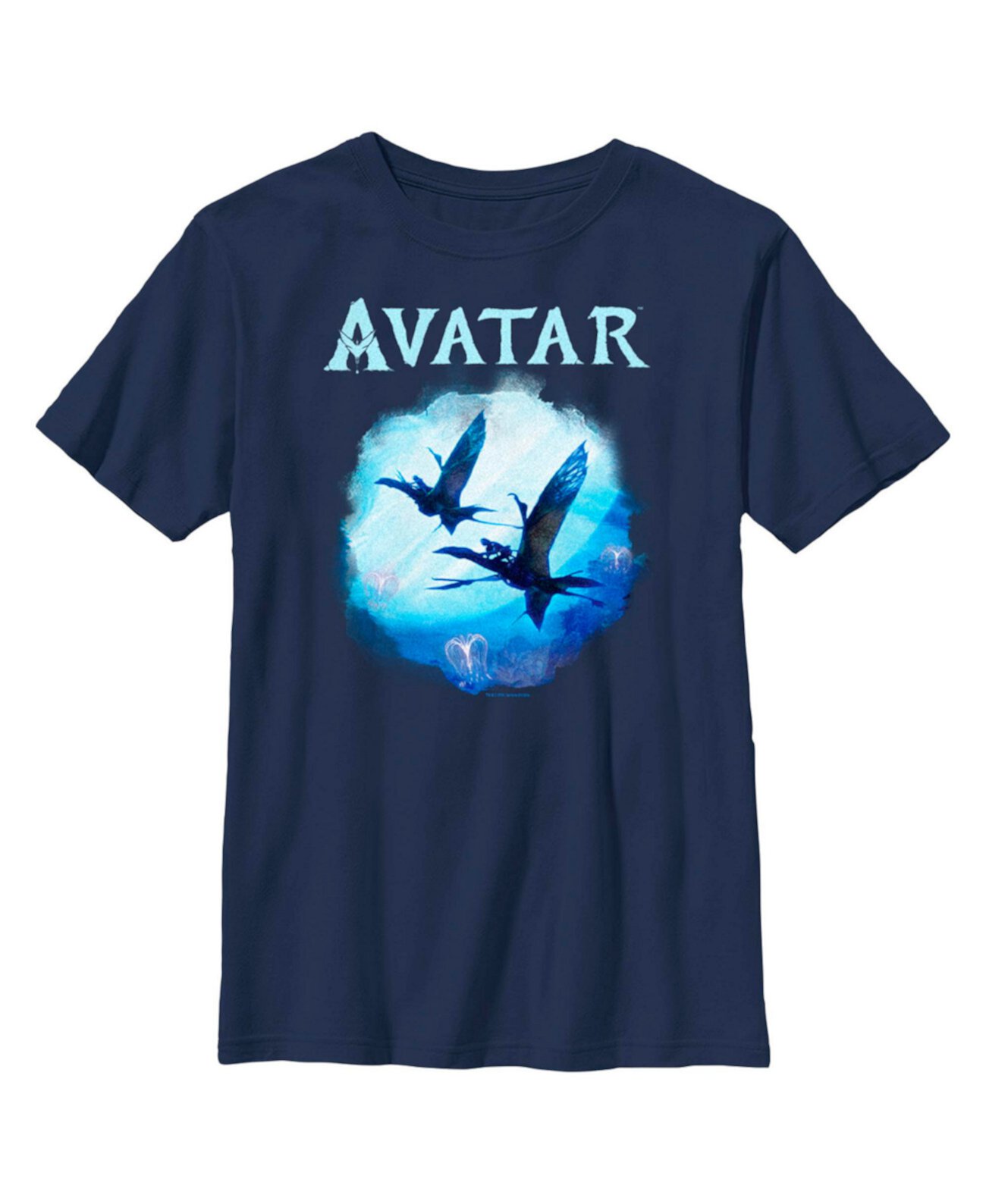 Boy's Avatar: The Way of Water Great Leonopteryx Flight Logo Child T-Shirt 20th Century Fox