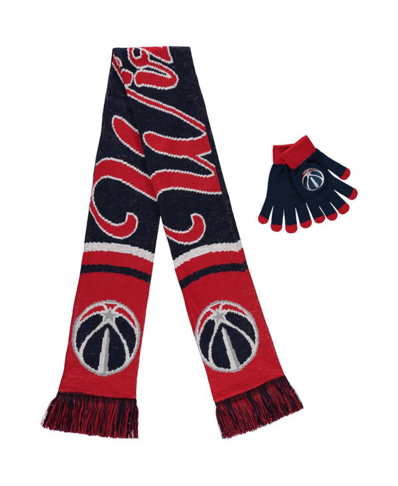 Мужские и женские перчатки и шарф Washington Wizards FOCO