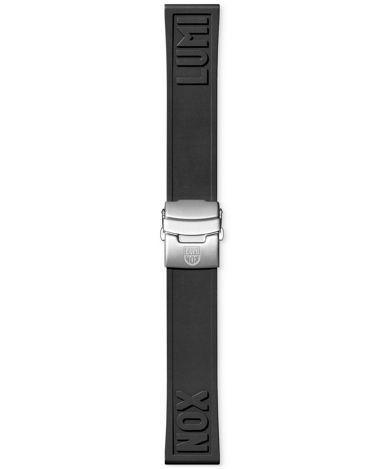 Interchangeable Black Rubber Watch Strap Luminox