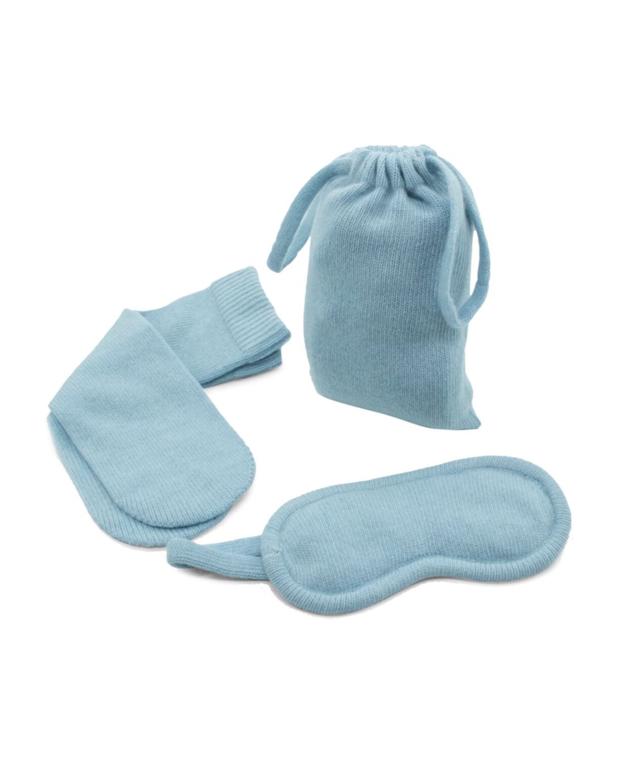 Кашемировые носки из трех частей, маска для глаз и усилитель; Набор сумок Portolano