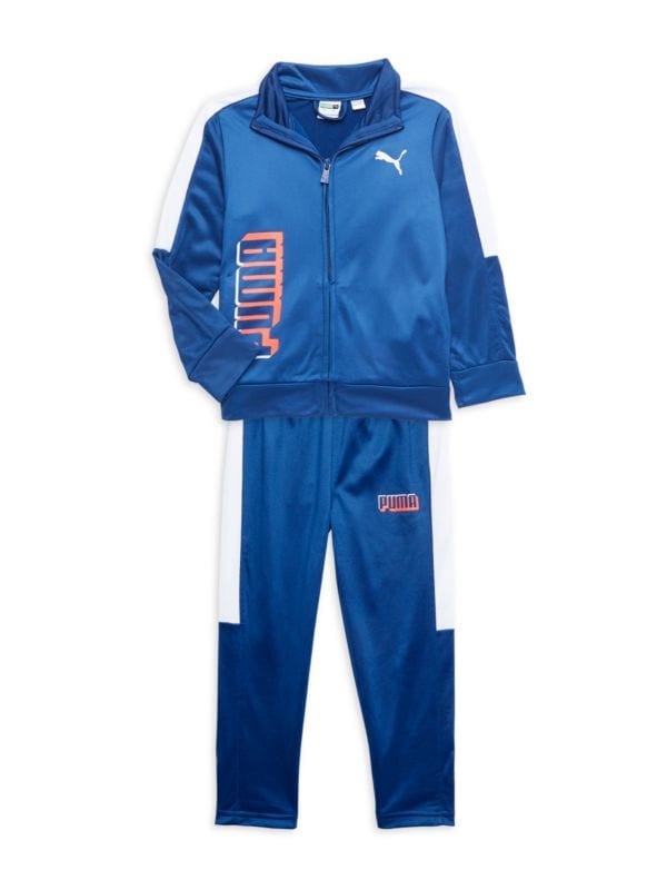 Комплект из двух предметов: спортивная куртка и штаны для маленького мальчика PUMA