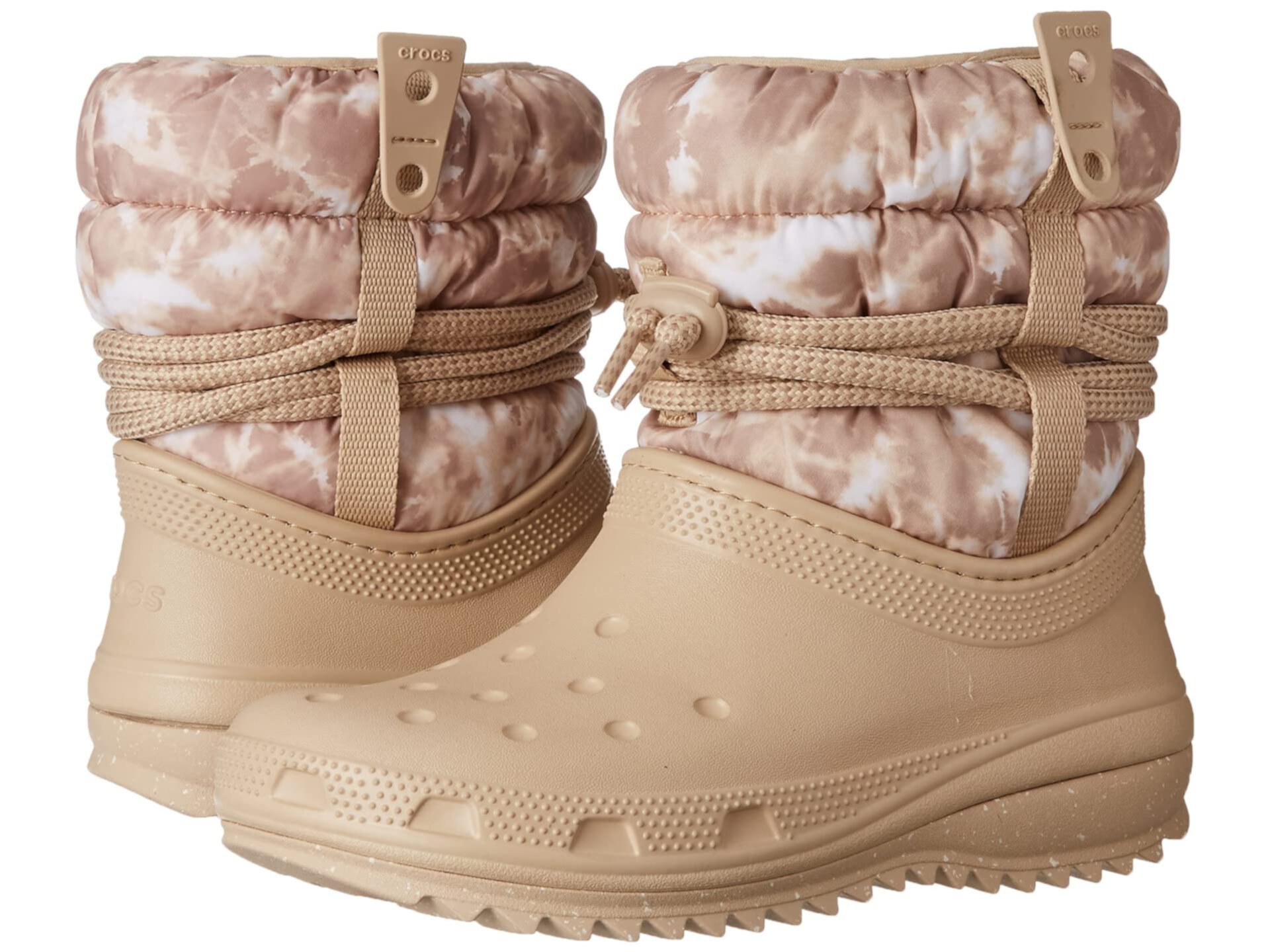 Утеплённые зимние ботинки Crocs Classic Neo Puff Luxe с круглым носком и улучшенной амортизацией для максимального комфорта Crocs