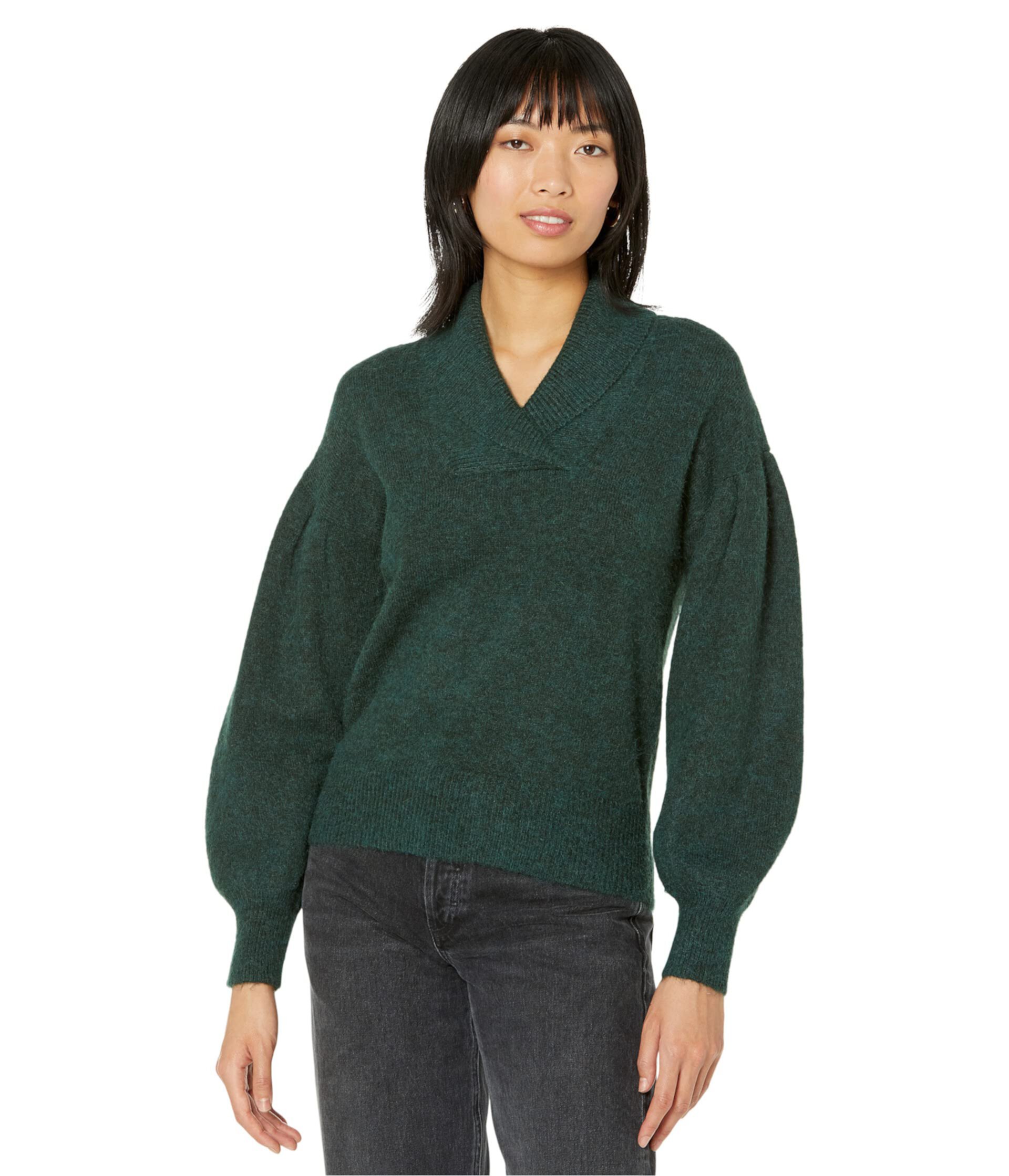 Vinson Shawl-Collar Pullover Sweater Madewell