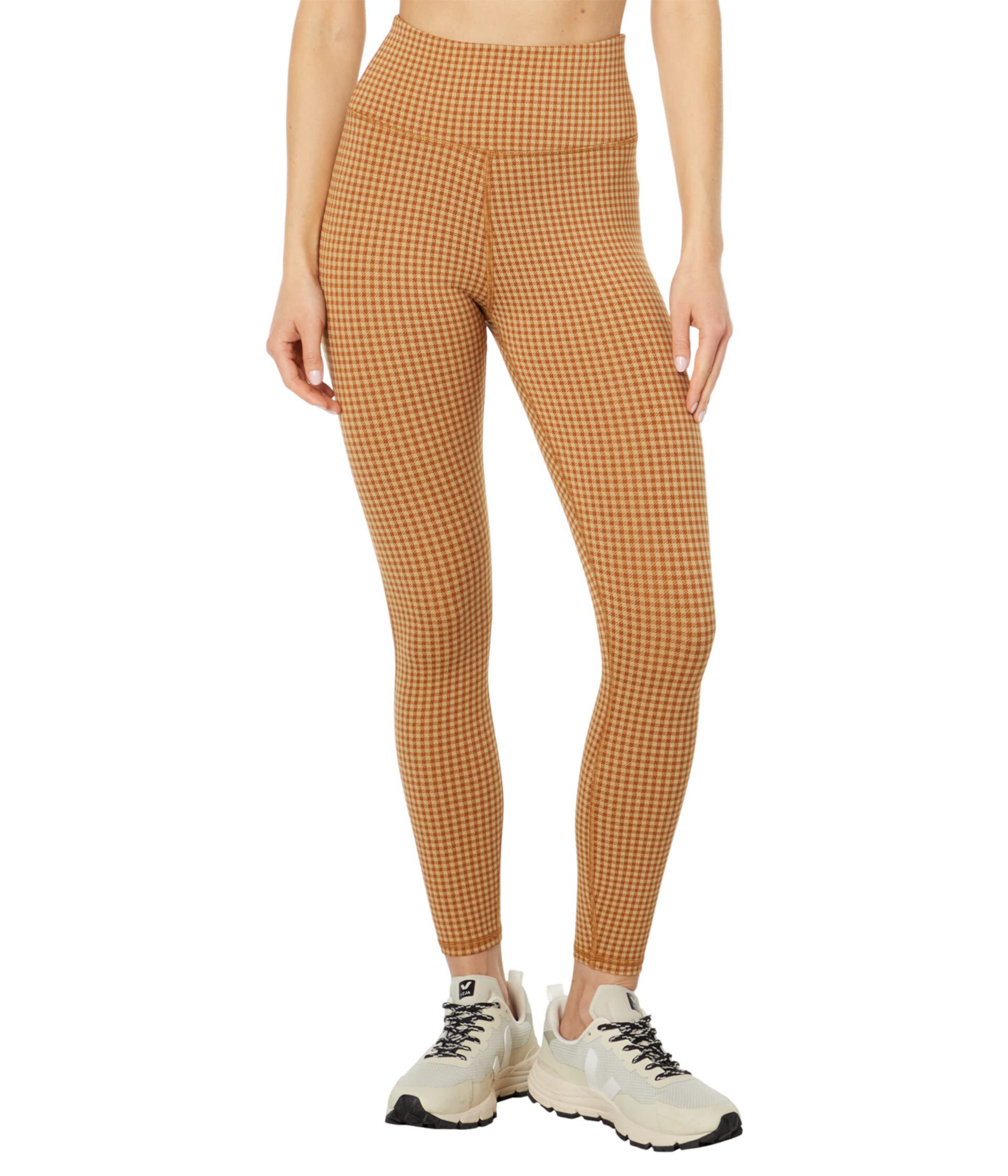 Женские Брюки Madewell Flex Leggings - Check Print Madewell