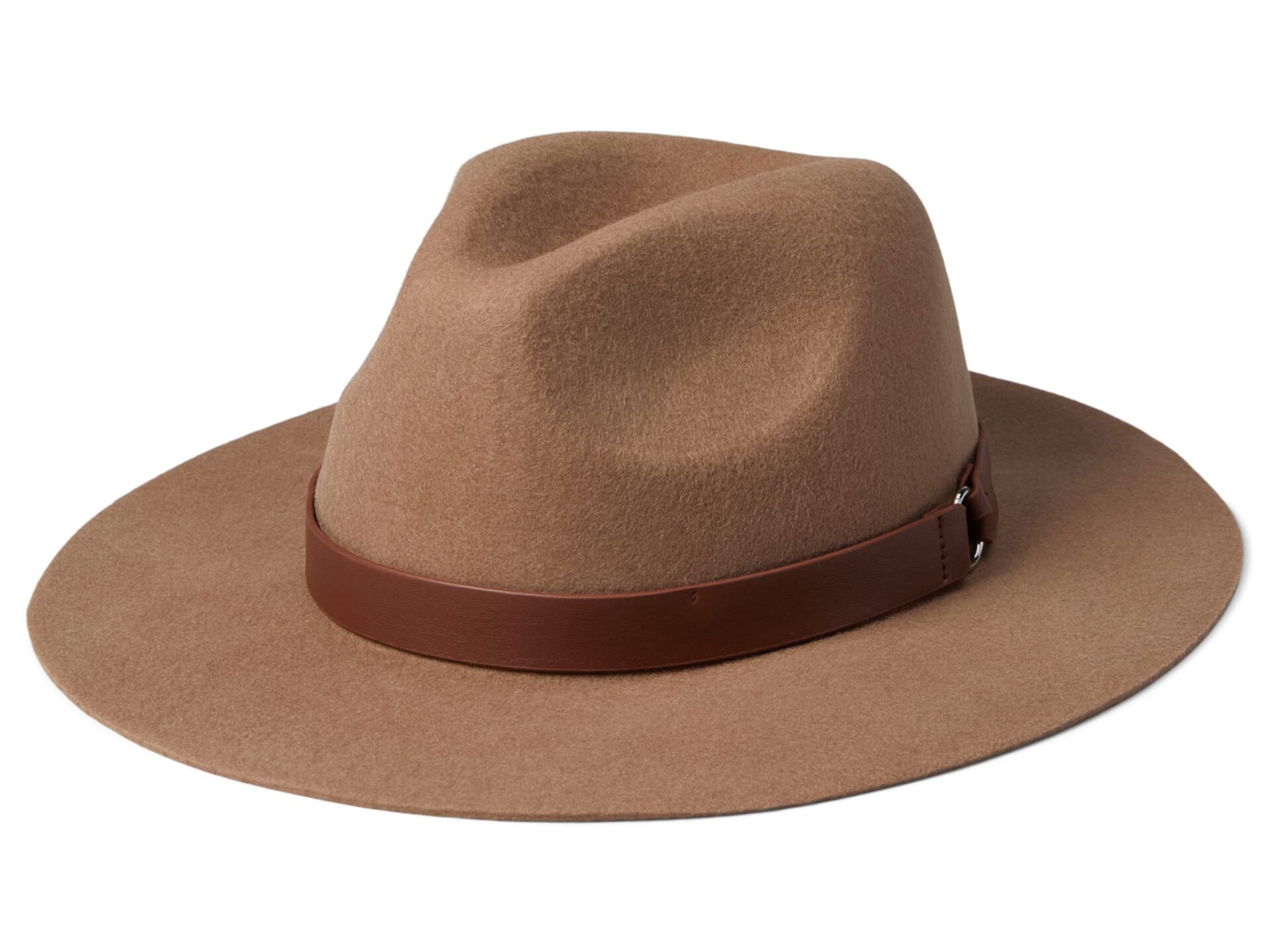 Шерстяная шляпа-федора с кольцом с логотипом LAUREN Ralph Lauren