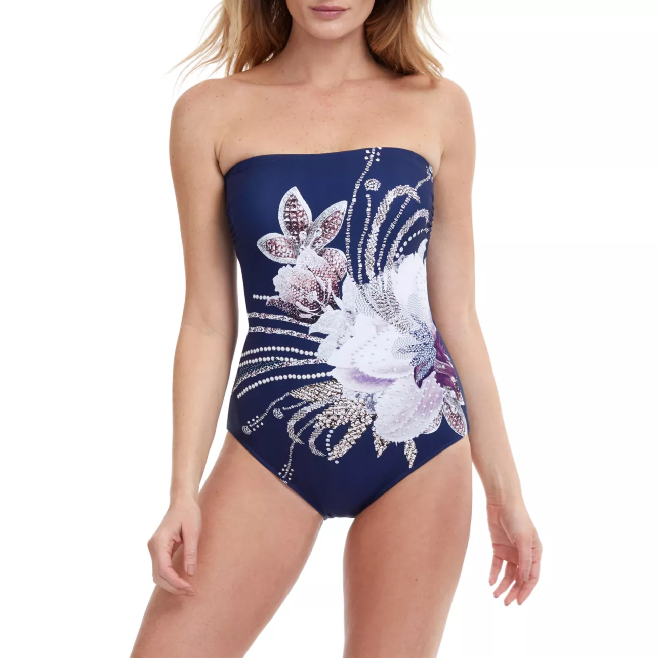 Dolce Vita Bandeau One-Piece Swimsuit Gottex