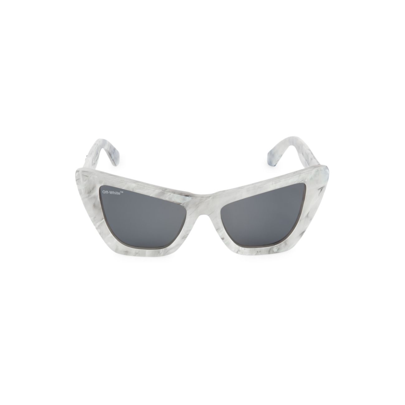 Солнцезащитные очки «кошачий глаз» Edward 57MM Off-White